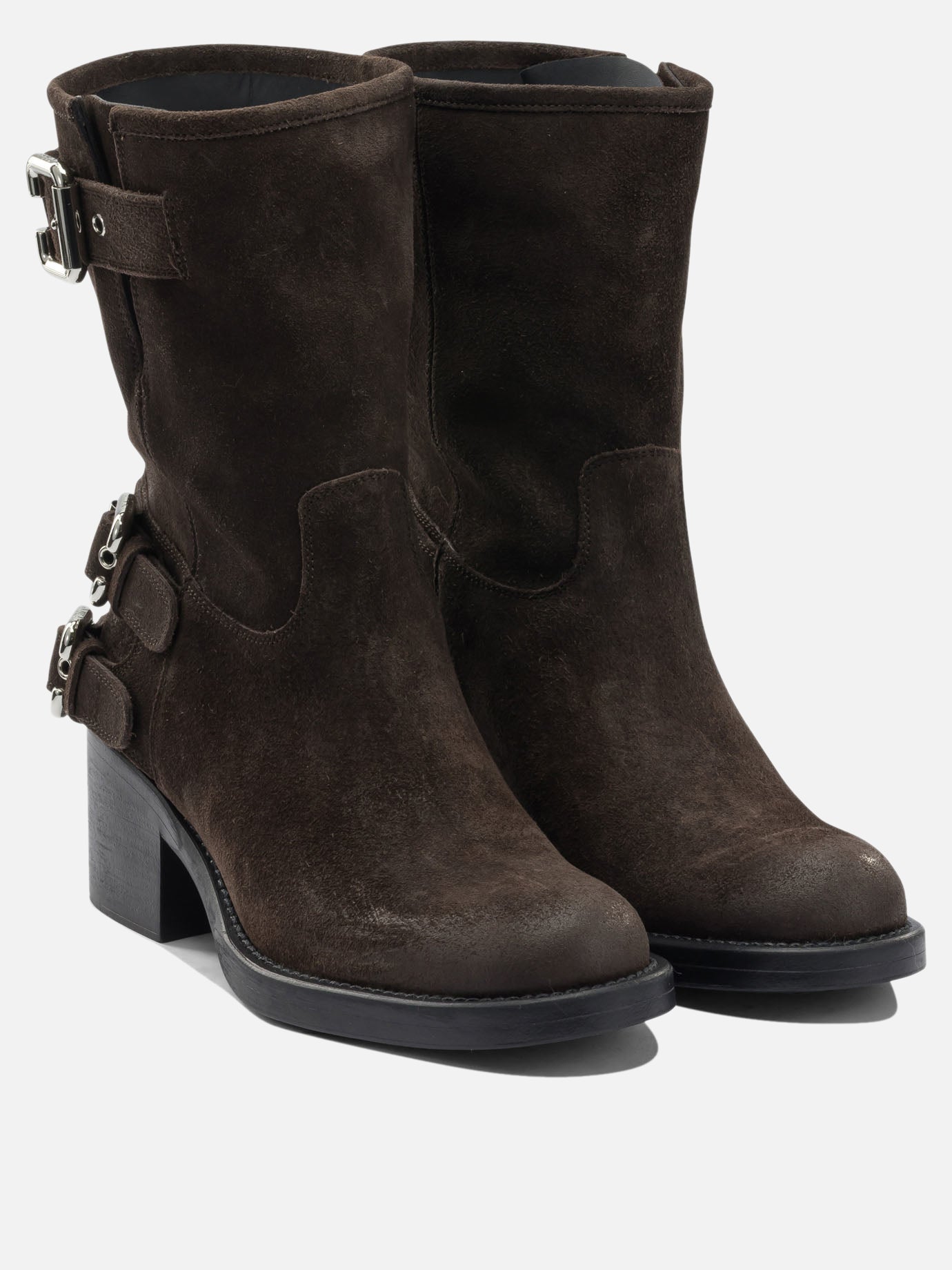 Pull-on boots 100% leather - 100% leather  Brown - Chloé Women | PDP | VIETTI Online Store | Zoom-Modal_2
