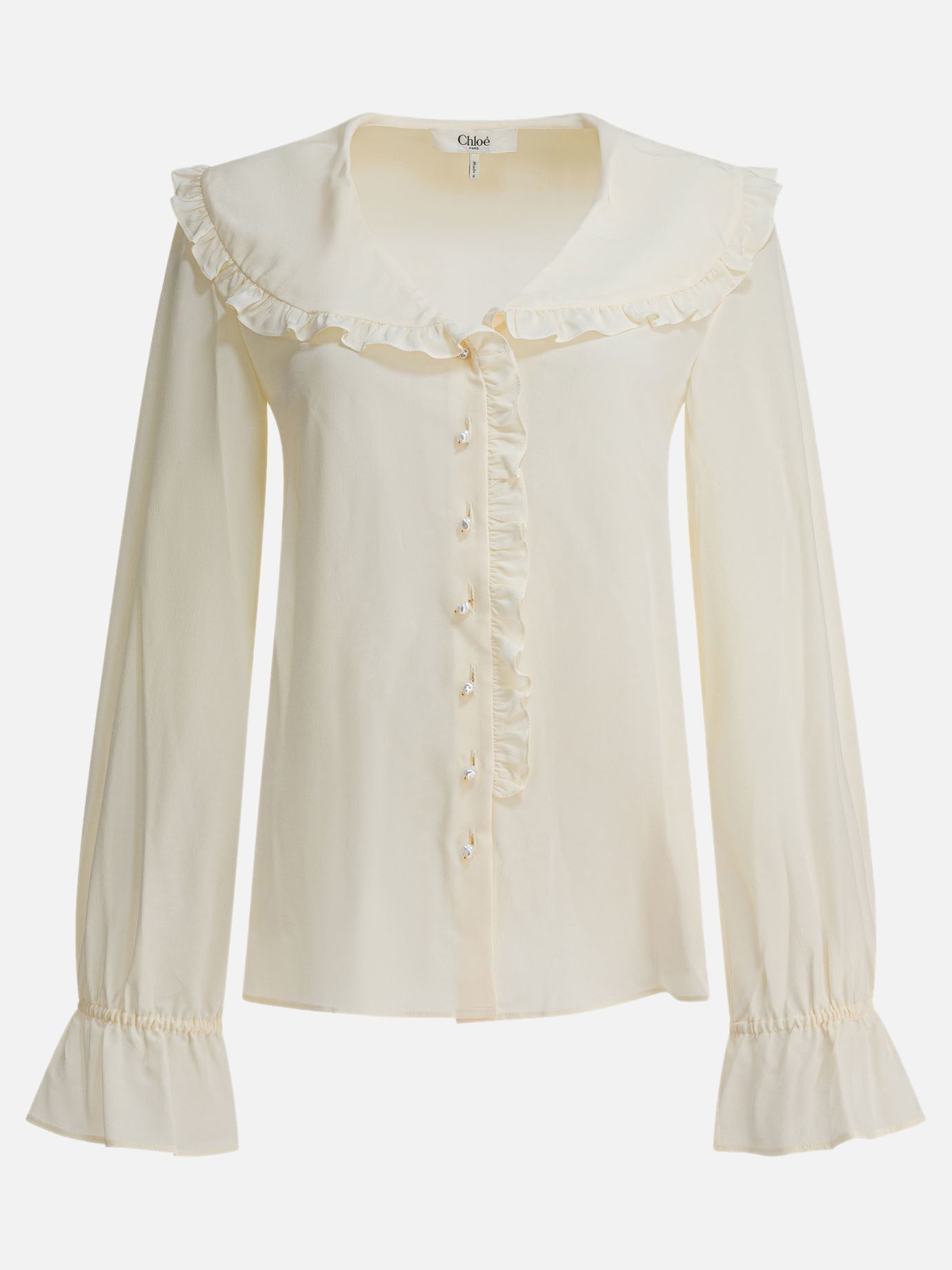 Blouses Solid colour  Yellow - Chloé Women | PDP | VIETTI Online Store | Zoom-Modal
