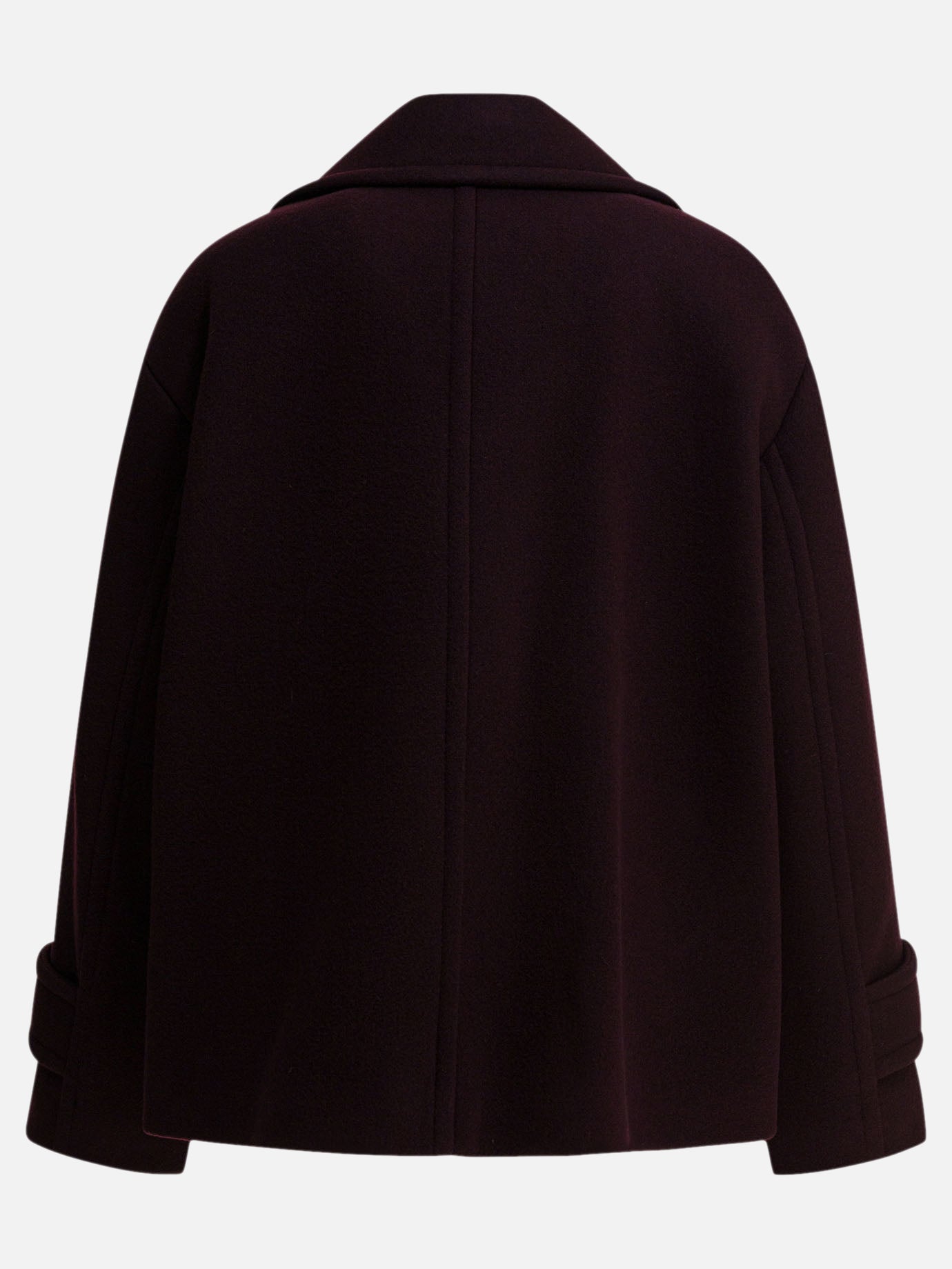 Short coats Solid colour  Bordeaux - Chloé Women | PDP | VIETTI Online Store | thumbnail_2