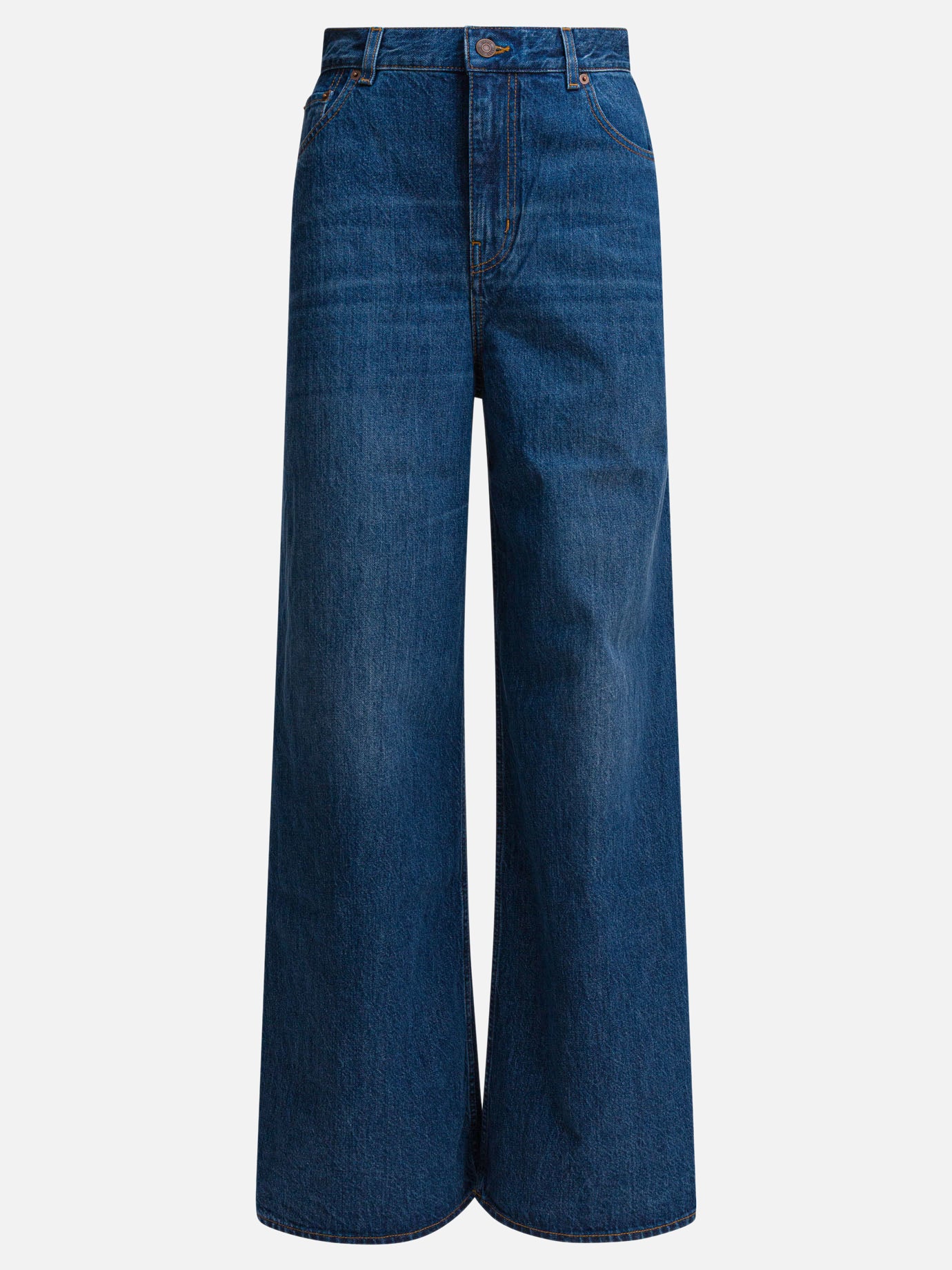 Wide-leg jeans Denim  Blue - Chloé Women | PDP | VIETTI Online Store | thumbnail