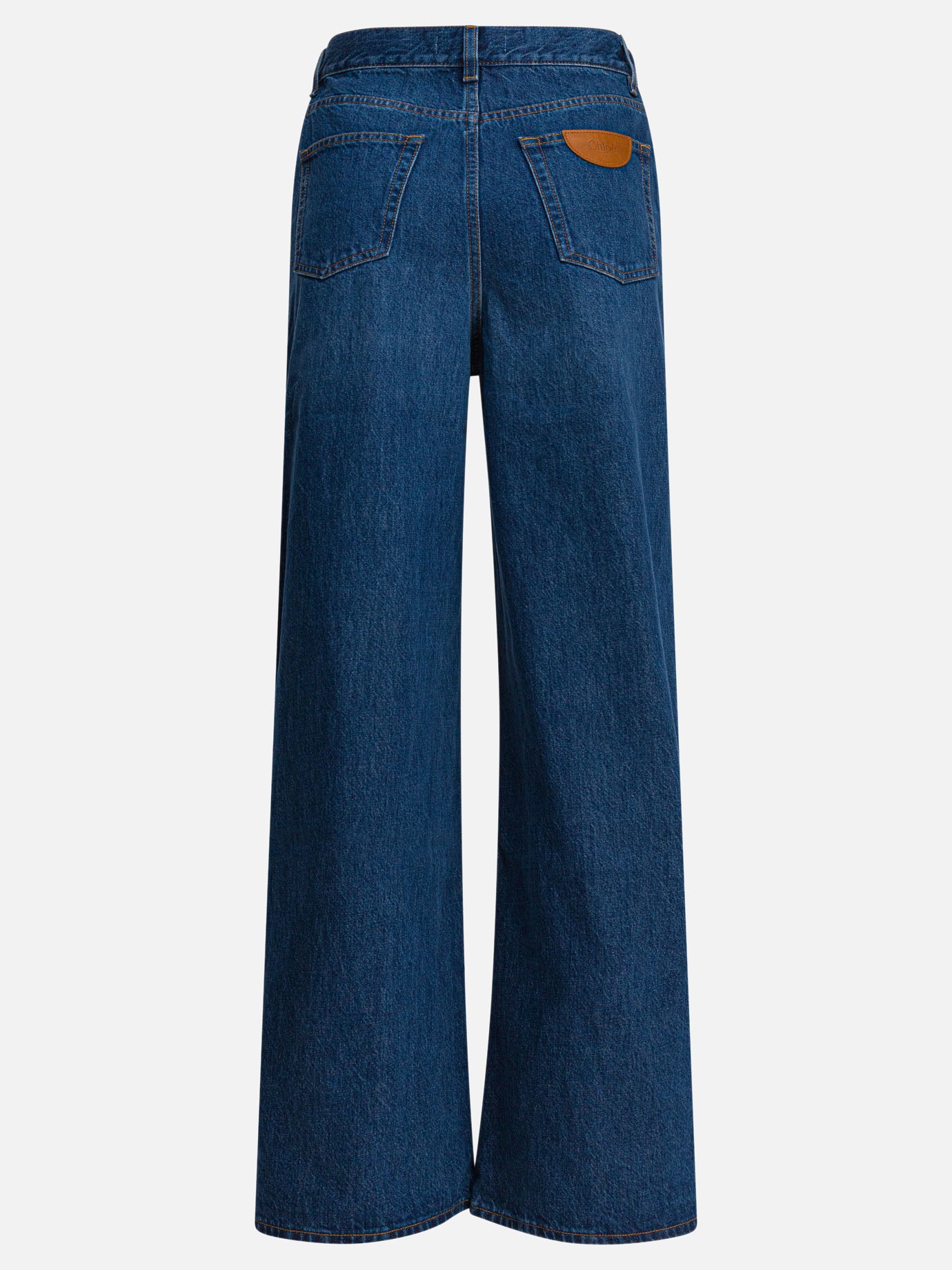 Wide-leg jeans Denim  Blue - Chloé Women | PDP | VIETTI Online Store | thumbnail_2