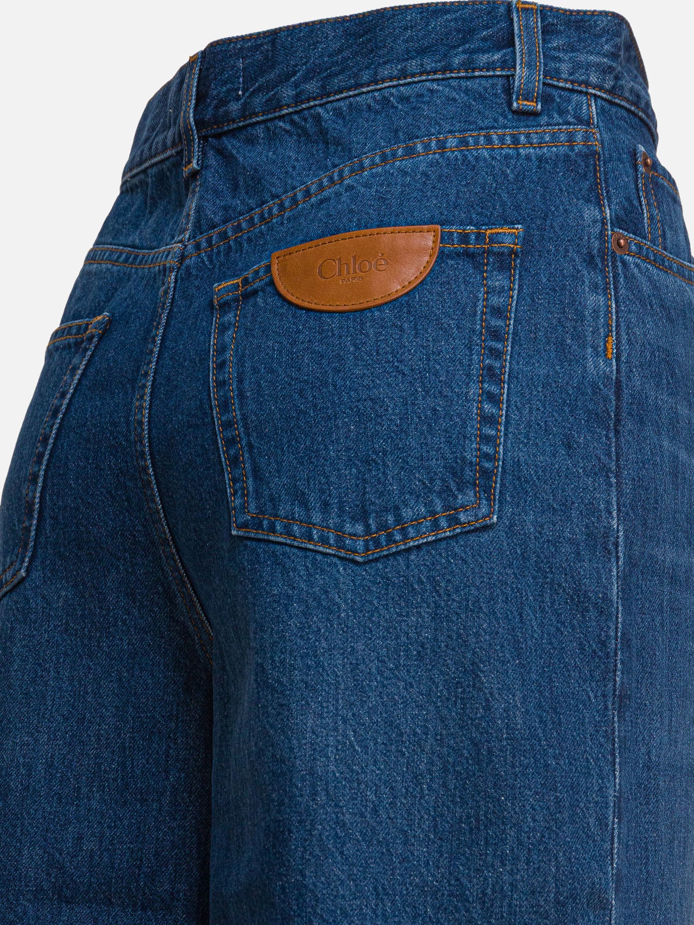 Wide-leg jeans Denim  Blue - Chloé Women | PDP | VIETTI Online Store | Zoom-Modal_4
