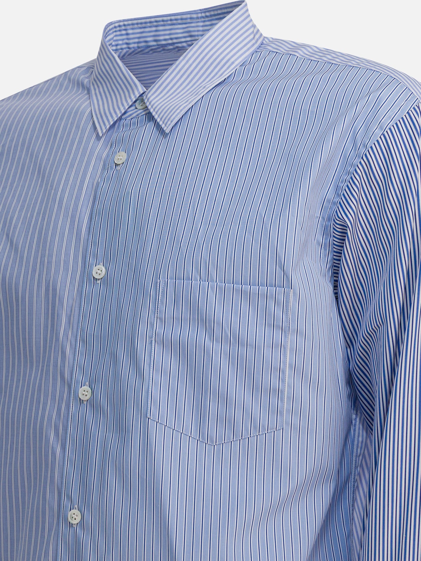 Casual shirts Striped  Light blue - Comme Des Garçons Forever Men | PDP | VIETTI Online Store | Zoom-Modal_4

