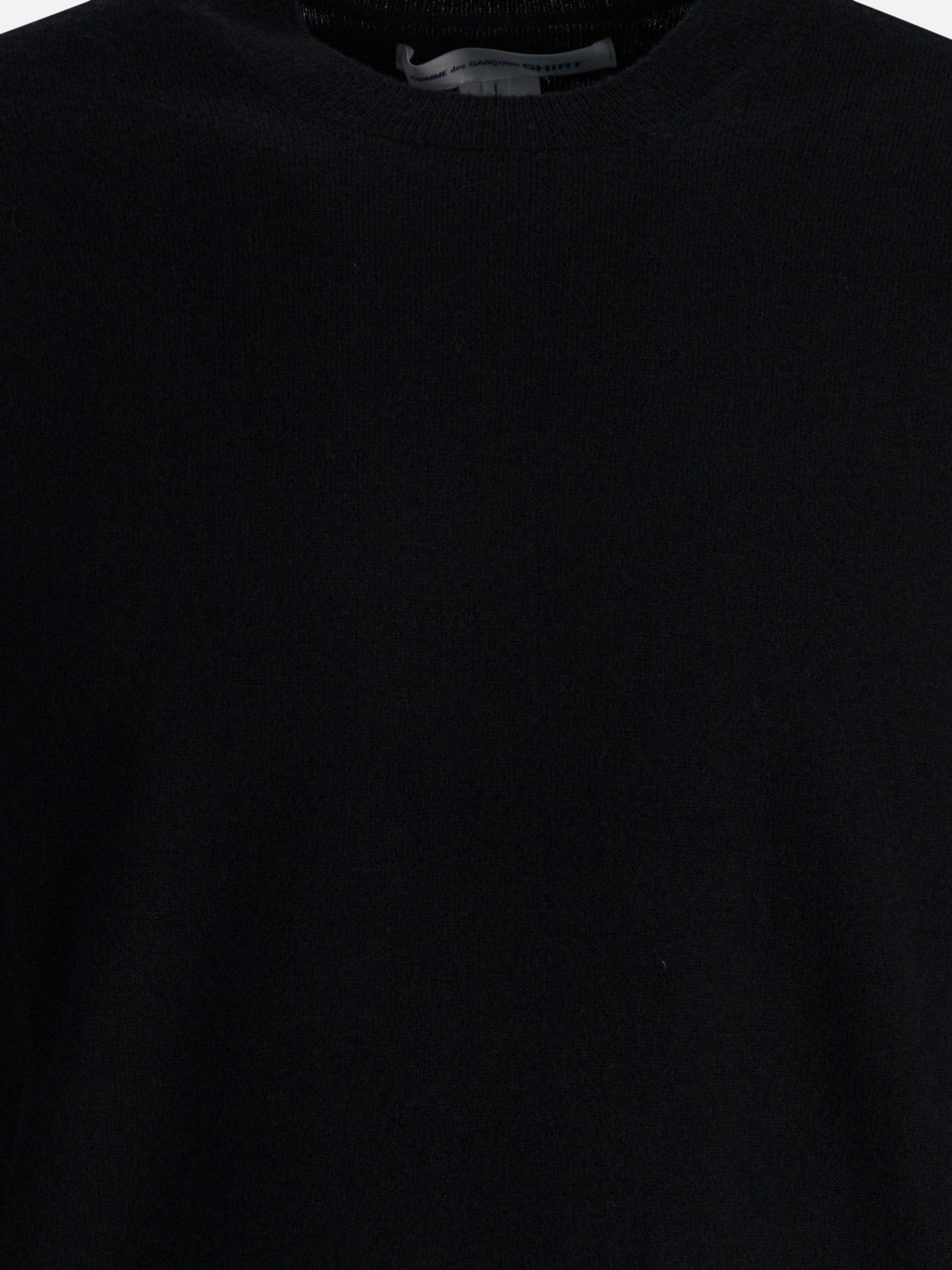 Crewneck sweaters Solid colour  Black - Comme Des Garçons Forever Men | PDP | VIETTI Online Store | Zoom-Modal_3
