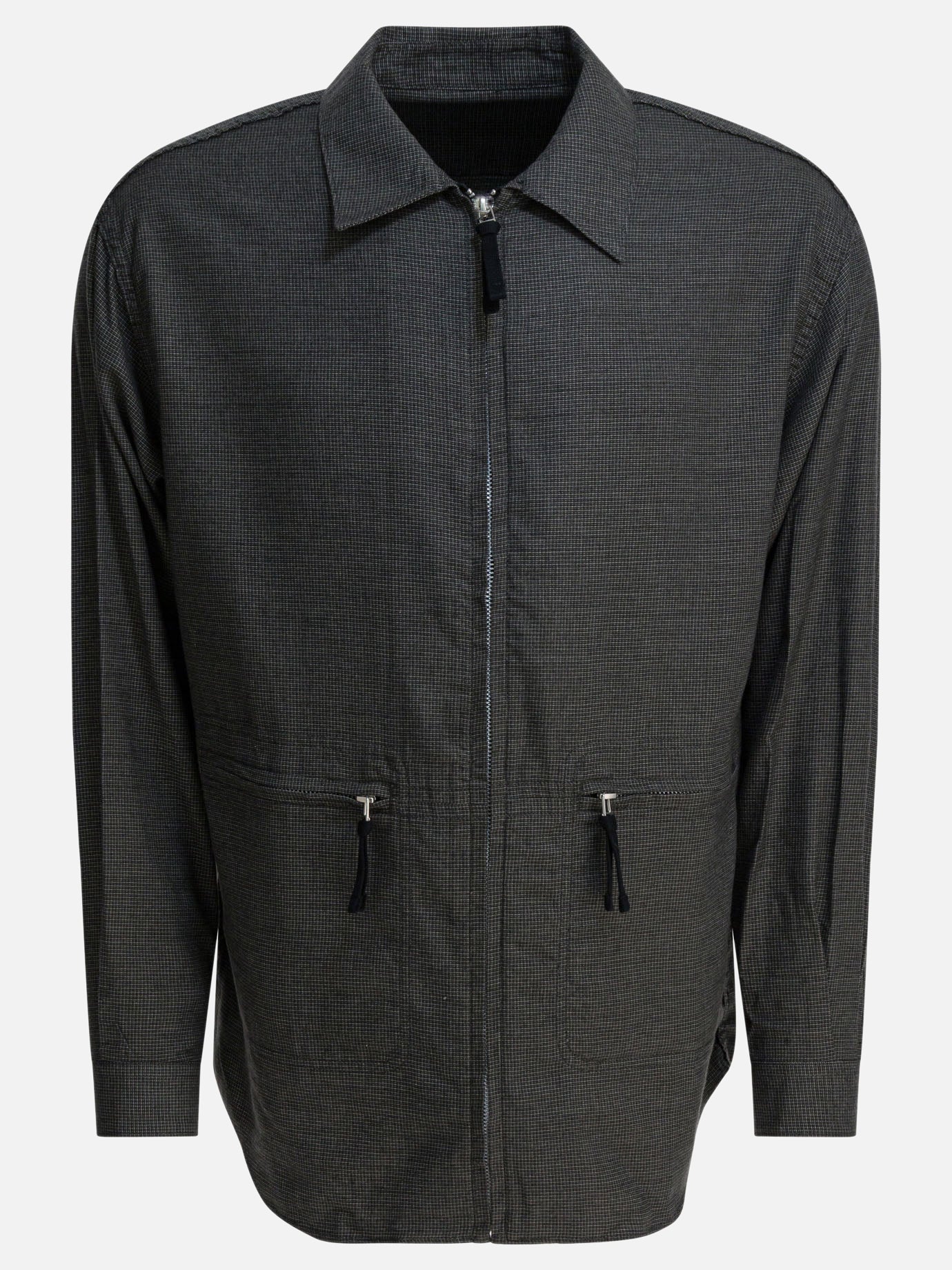 Overshirt jackets Check  Grey - Comme Des Garçons Homme Men | PDP | VIETTI Online Store | thumbnail