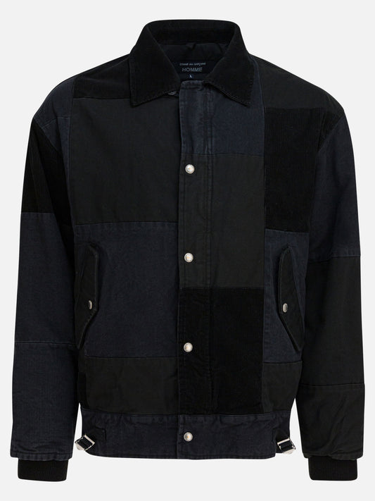 Quilted & Utility Jackets Solid colour  Black - Comme Des Garçons Homme Men | PDP | VIETTI Online Store 
