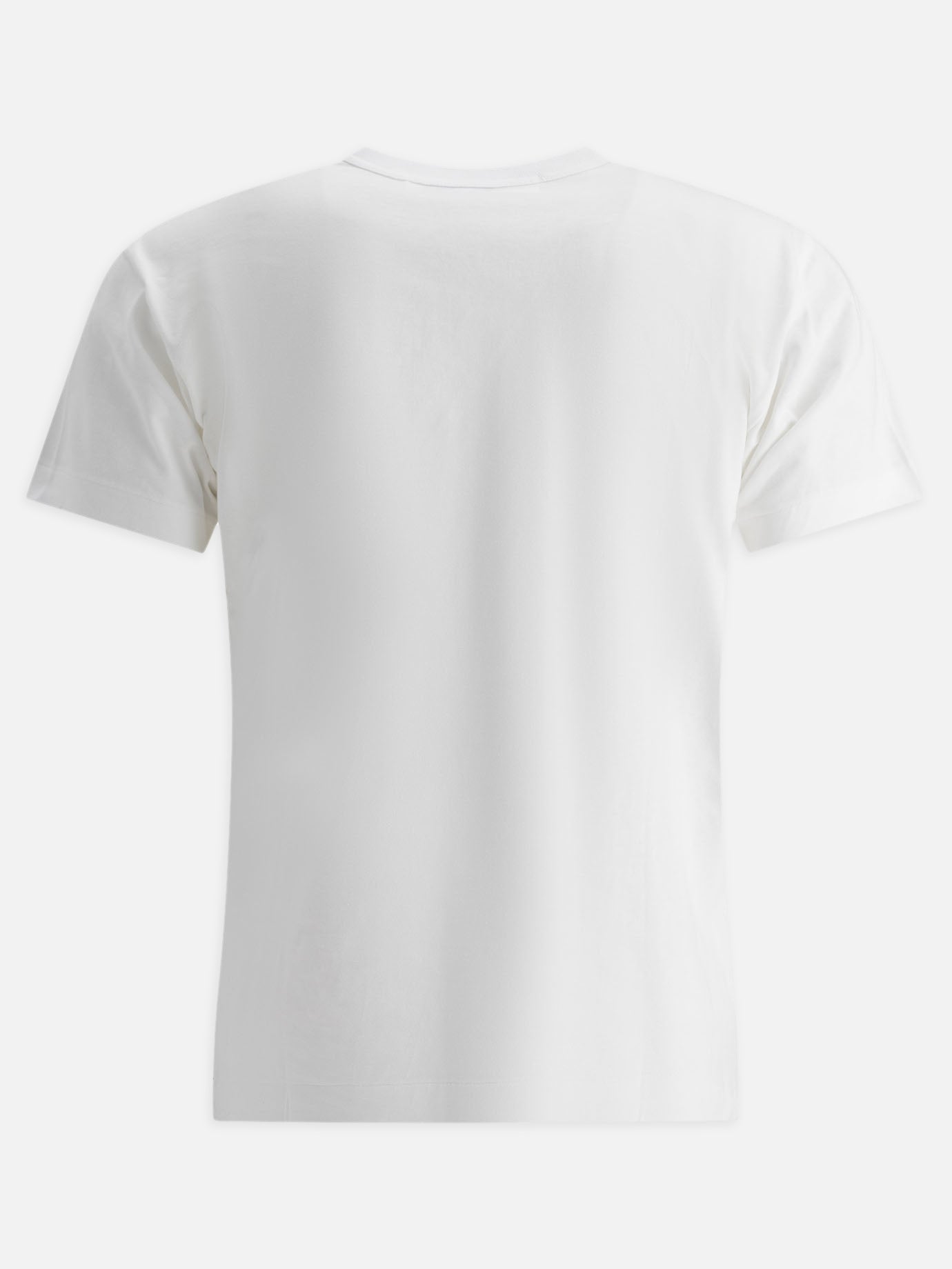 Crewneck t-shirts Logo  White - Comme Des Garçons Play Men | PDP | VIETTI Online Store | Zoom-Modal_2
