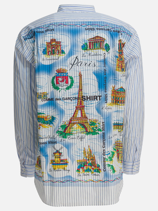 Casual shirts Graphics  Light blue - Comme Des Garçons Shirt Men | PDP | VIETTI Online Store | 2
