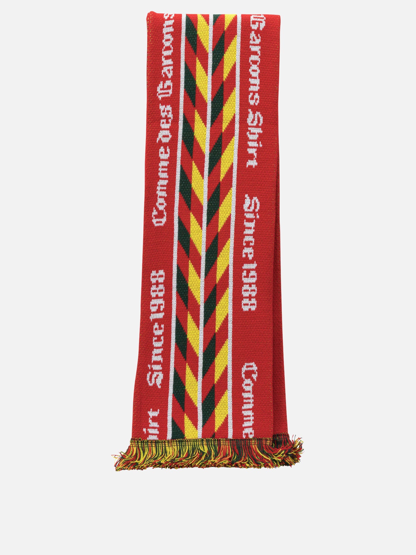 Fringed scarves 100% acrylic  Red - Comme Des Garçons Shirt Men | PDP | VIETTI Online Store | thumbnail