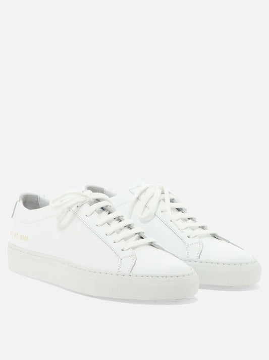 Low top sneakers 100% leather - 100% rubber  White - Common Projects Women | PDP | VIETTI Online Store | 2

