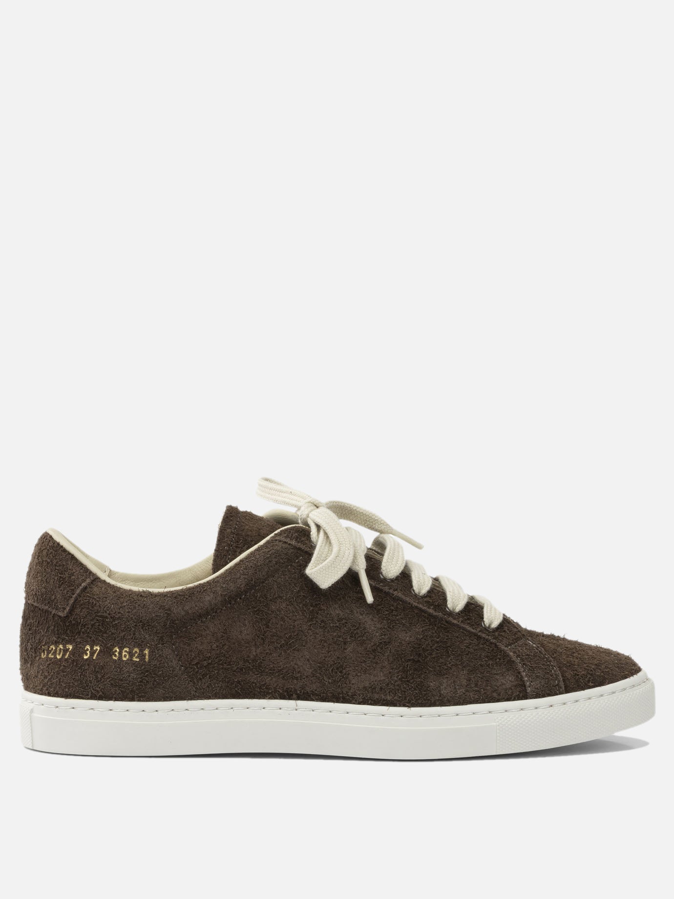 Low top sneakers 100% suede - 100% rubber  Brown - Common Projects Women | PDP | VIETTI Online Store | thumbnail