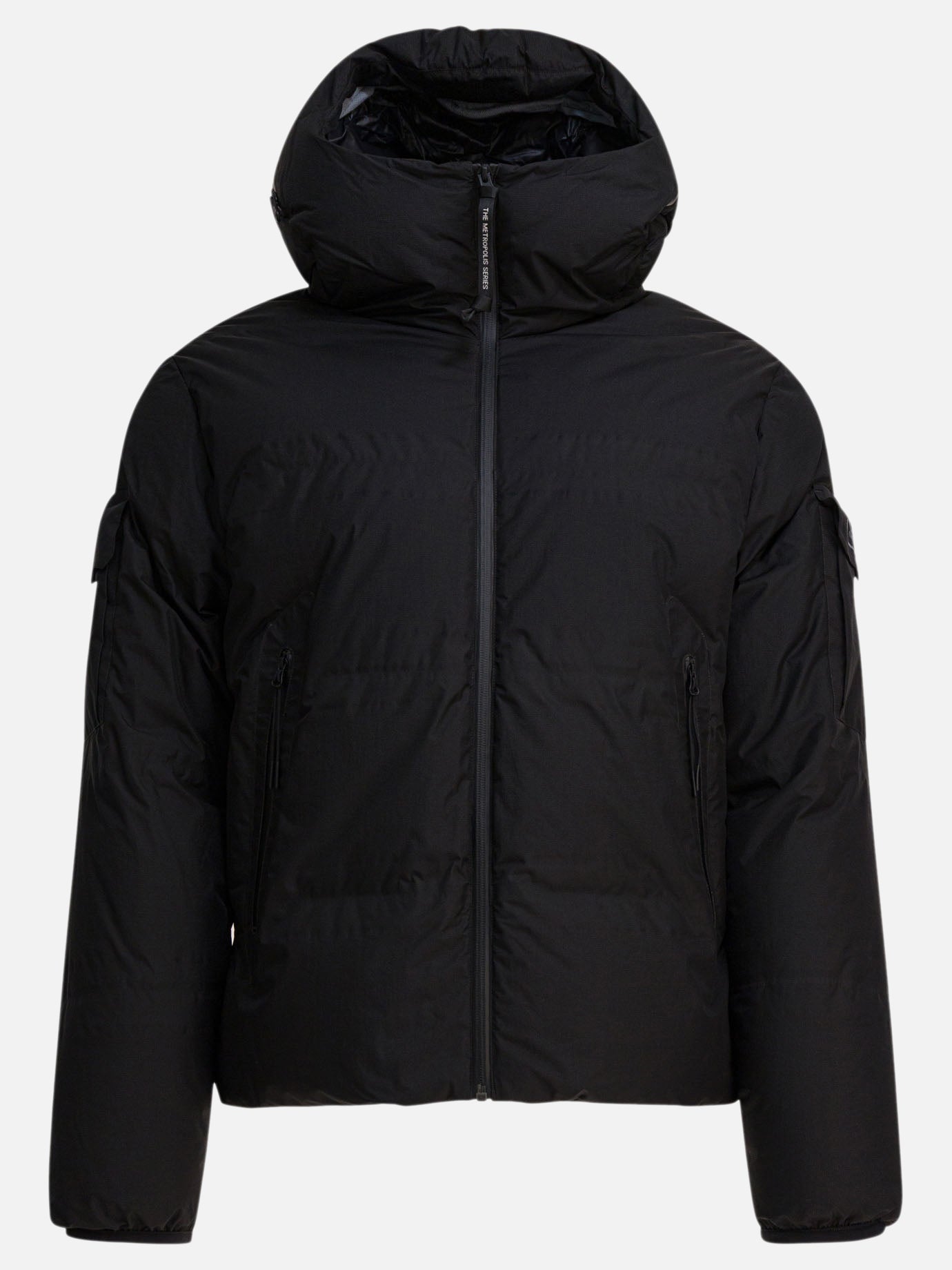 Down jackets Logo  Black - C.P. Company Men | PDP | VIETTI Online Store | Zoom-Modal

