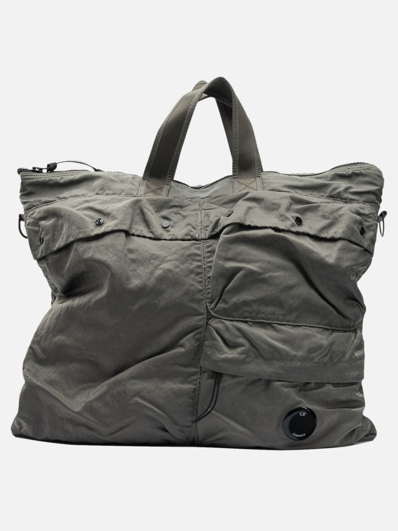 Large bags 100% polyamide  Grey - C.P. Company Men | PDP | VIETTI Online Store | thumbnail
