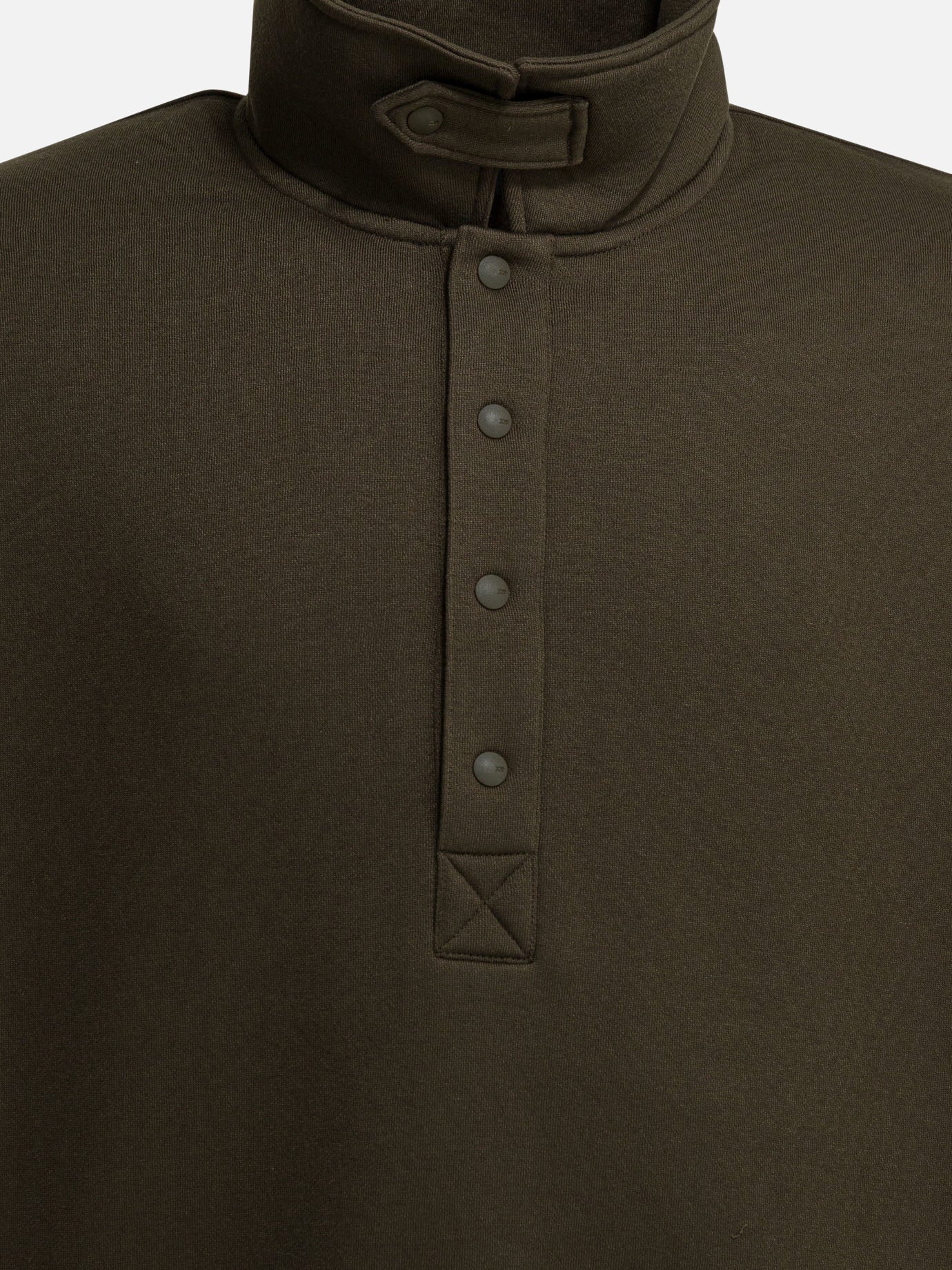 Half zip sweatshirts Solid colour  Brown - Daiwa Pier 39 Men | PDP | VIETTI Online Store | Zoom-Modal_3
