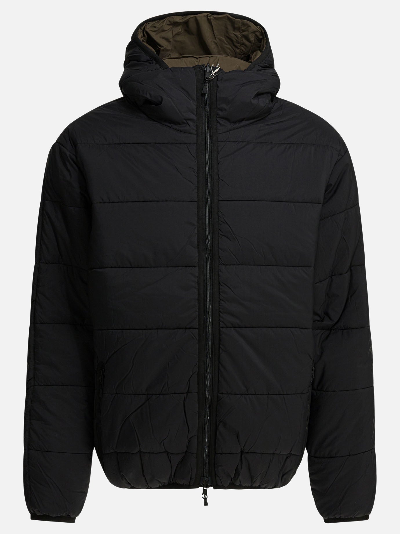 Down jackets Solid colour  Black - Daiwa Pier 39 Men | PDP | VIETTI Online Store | thumbnail