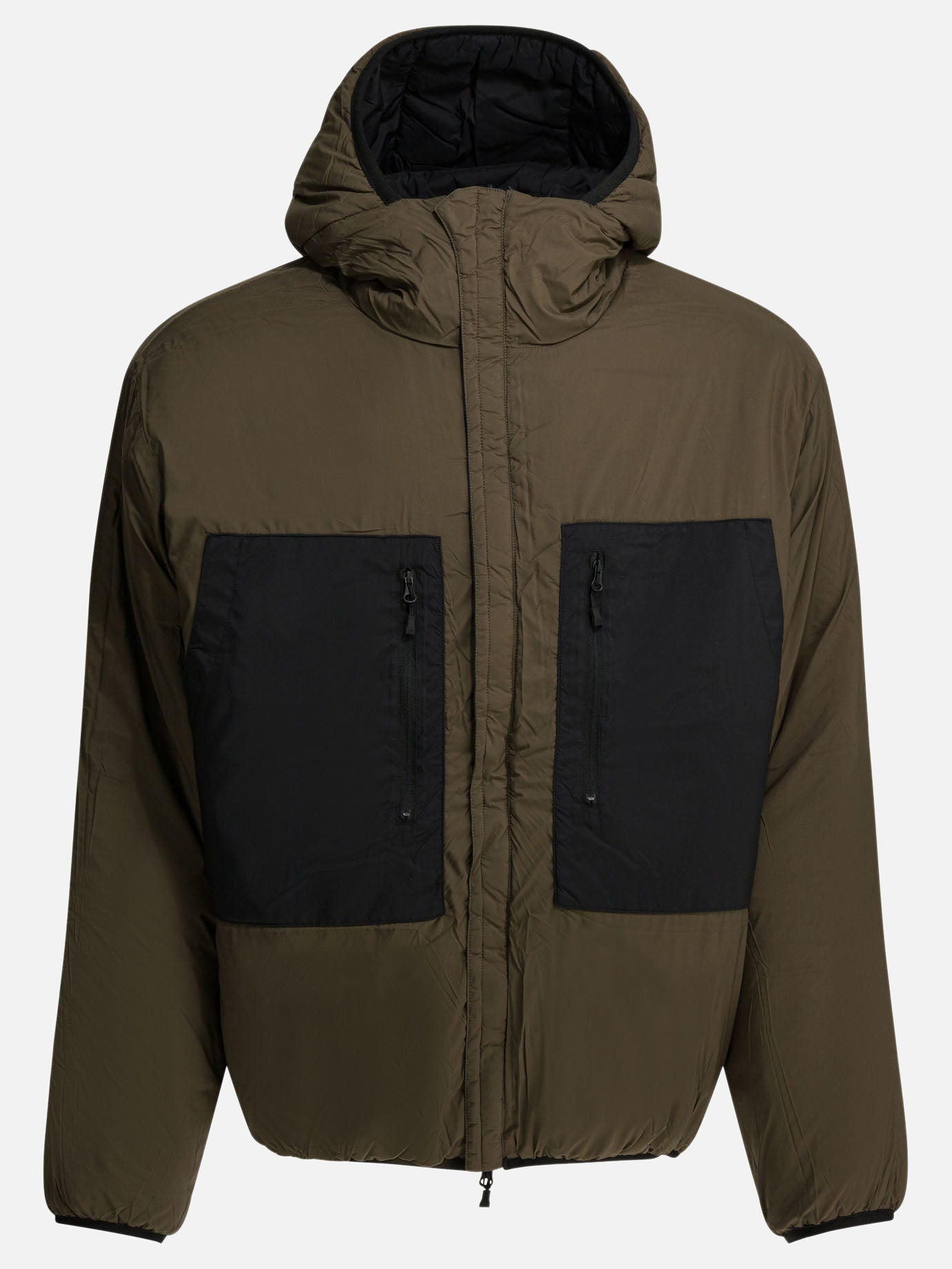 Down jackets Solid colour  Black - Daiwa Pier 39 Men | PDP | VIETTI Online Store | thumbnail_2