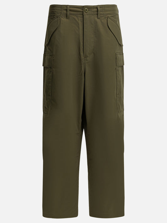 Cargo & parachute trousers Solid colour  Green - Daiwa Pier 39 Men | PLP | VIETTI Online Store 
