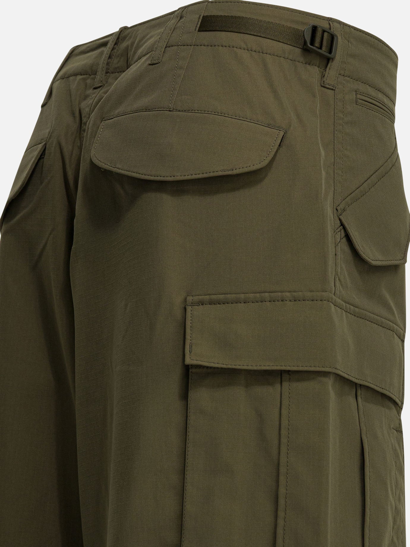 Cargo & parachute trousers Solid colour  Green - Daiwa Pier 39 Men | PDP | VIETTI Online Store | thumbnail_4