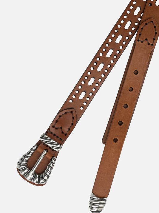 Leather belts 100% calf leather  Brown - Etro Women | PLP | VIETTI Online Store | 2
