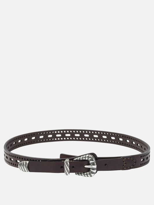 Leather belts 100% calf leather  Brown - Etro Women | PLP | VIETTI Online Store 
