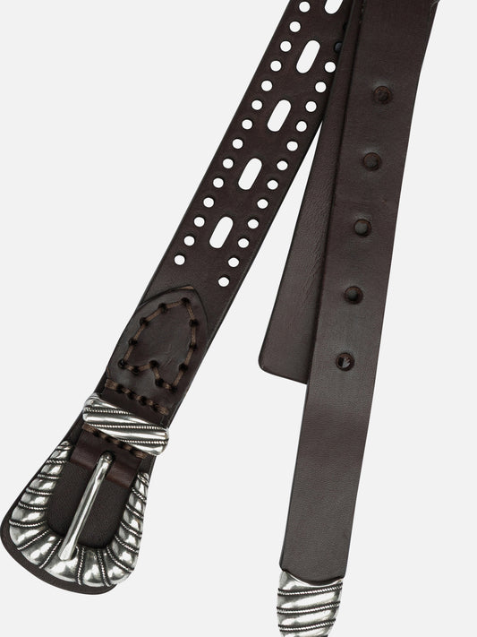 Leather belts 100% calf leather  Brown - Etro Women | PLP | VIETTI Online Store | 2
