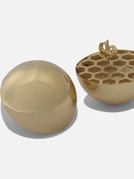 Earrings 100% bronze  Gold - Federica Tosi Women | PLP | VIETTI Online Store | 2
