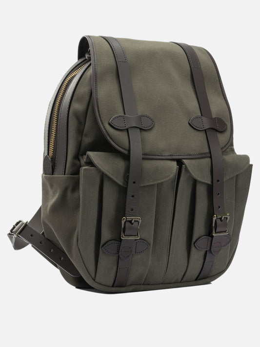 Casual backpacks 100% cotton  Green - Filson Men | PDP | VIETTI Online Store | 2

