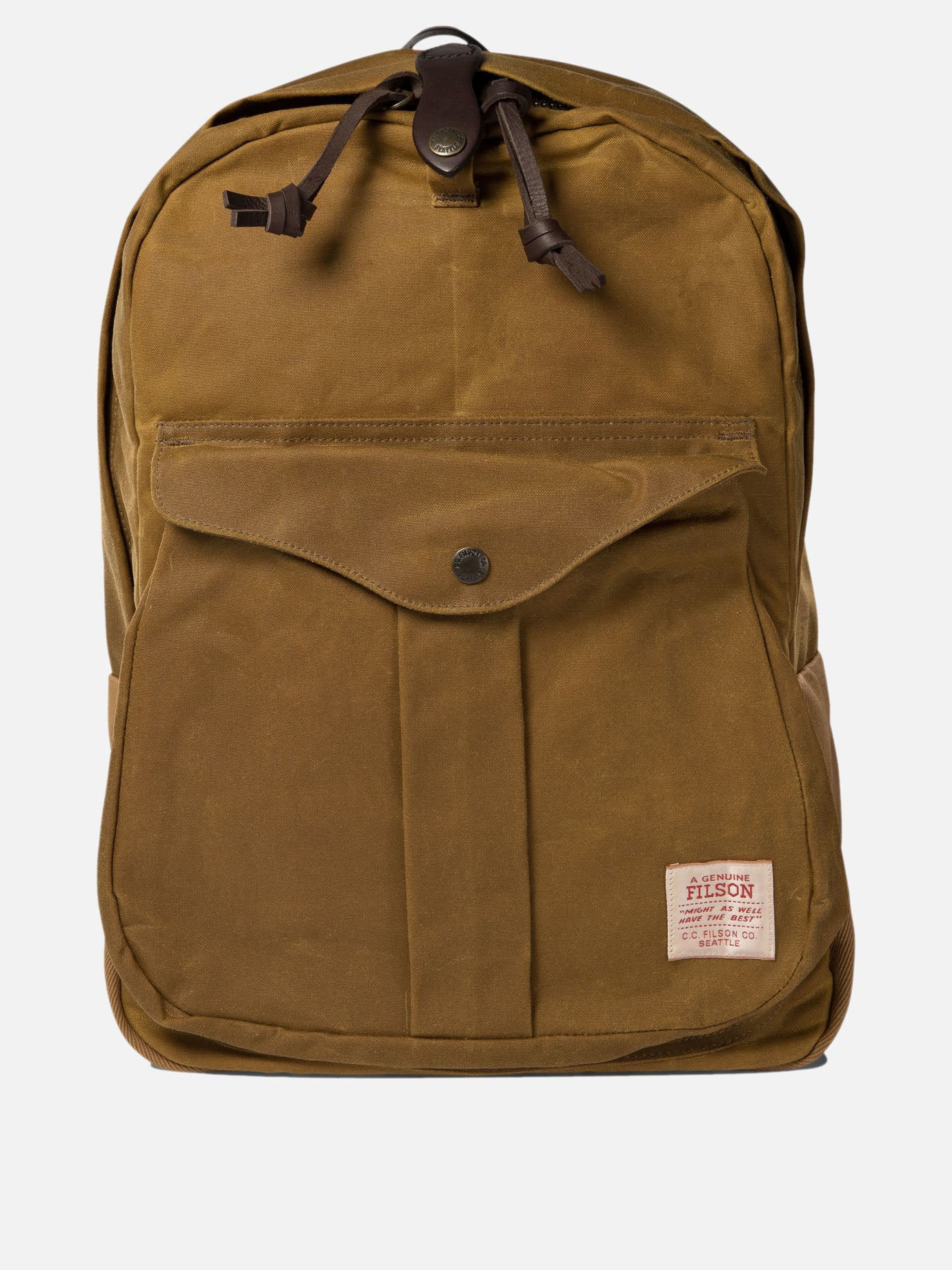 Casual backpacks 100% cotton  Brown - Filson Men | PDP | VIETTI Online Store | Zoom-Modal
