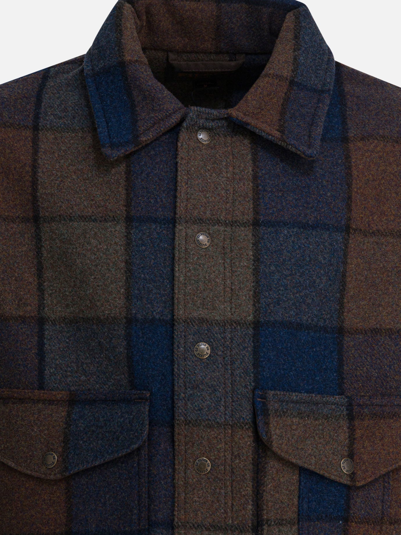 Overshirt jackets Check  Blue - Filson Men | PDP | VIETTI Online Store | thumbnail_3