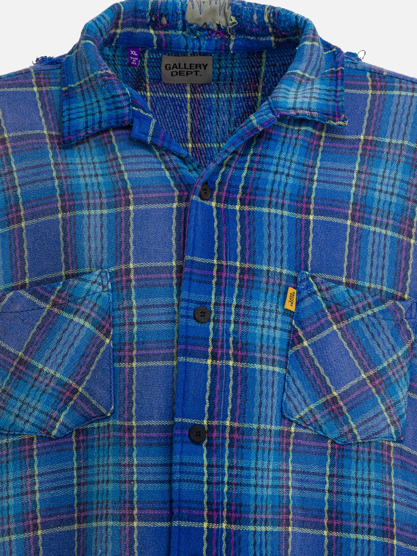 Casual shirts Check  Blue - Gallery Dept. Men | PDP | VIETTI Online Store | Zoom-Modal_3
