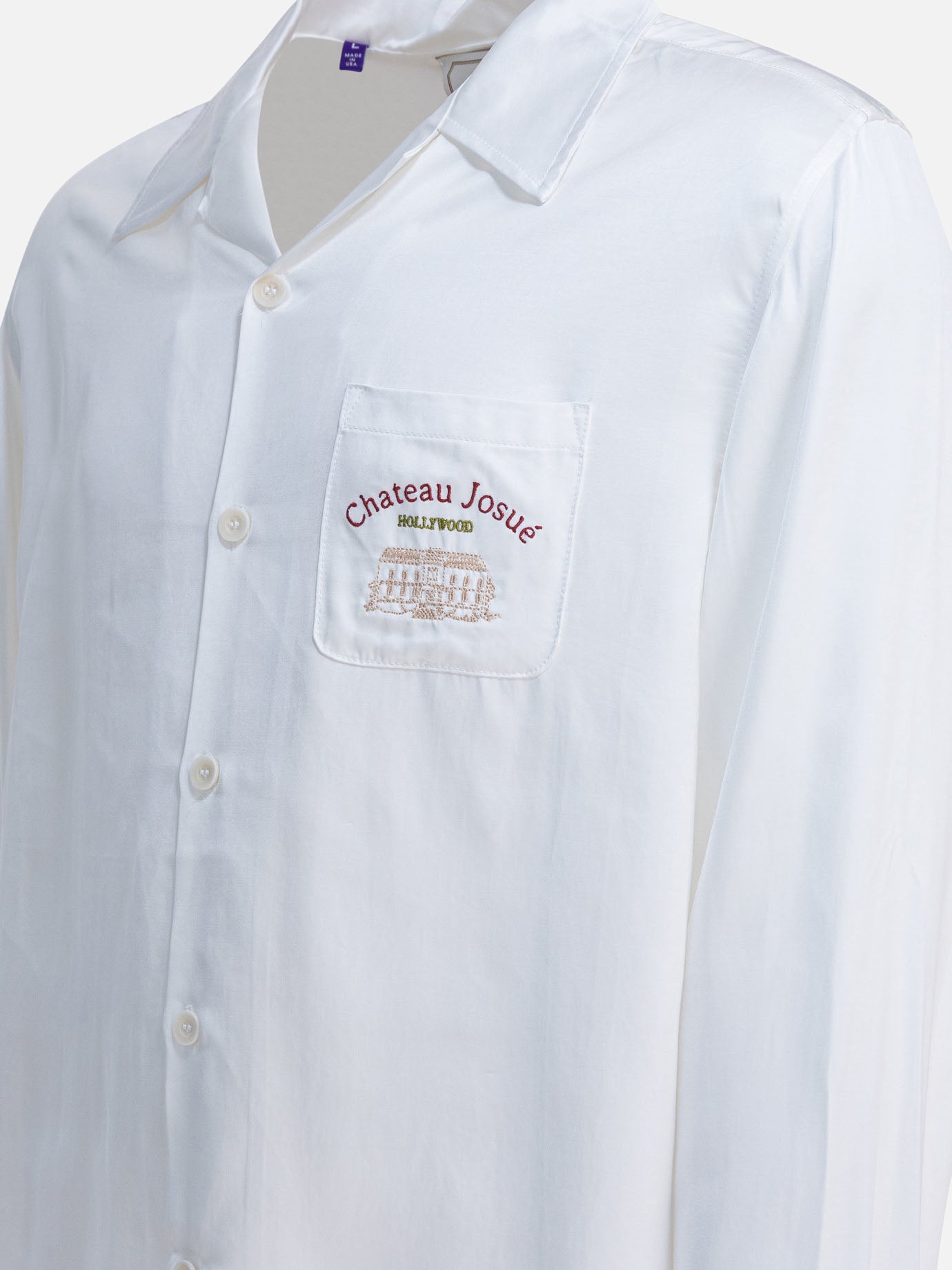 Casual shirts Embroidered  White - Gallery Dept. Men | PDP | VIETTI Online Store | thumbnail_4