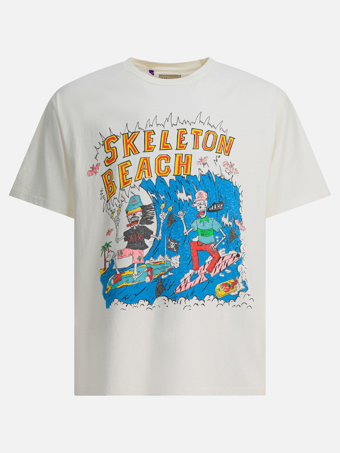 Crewneck t-shirts Print  White - Gallery Dept. Men | PDP | VIETTI Online Store | Zoom-Modal
