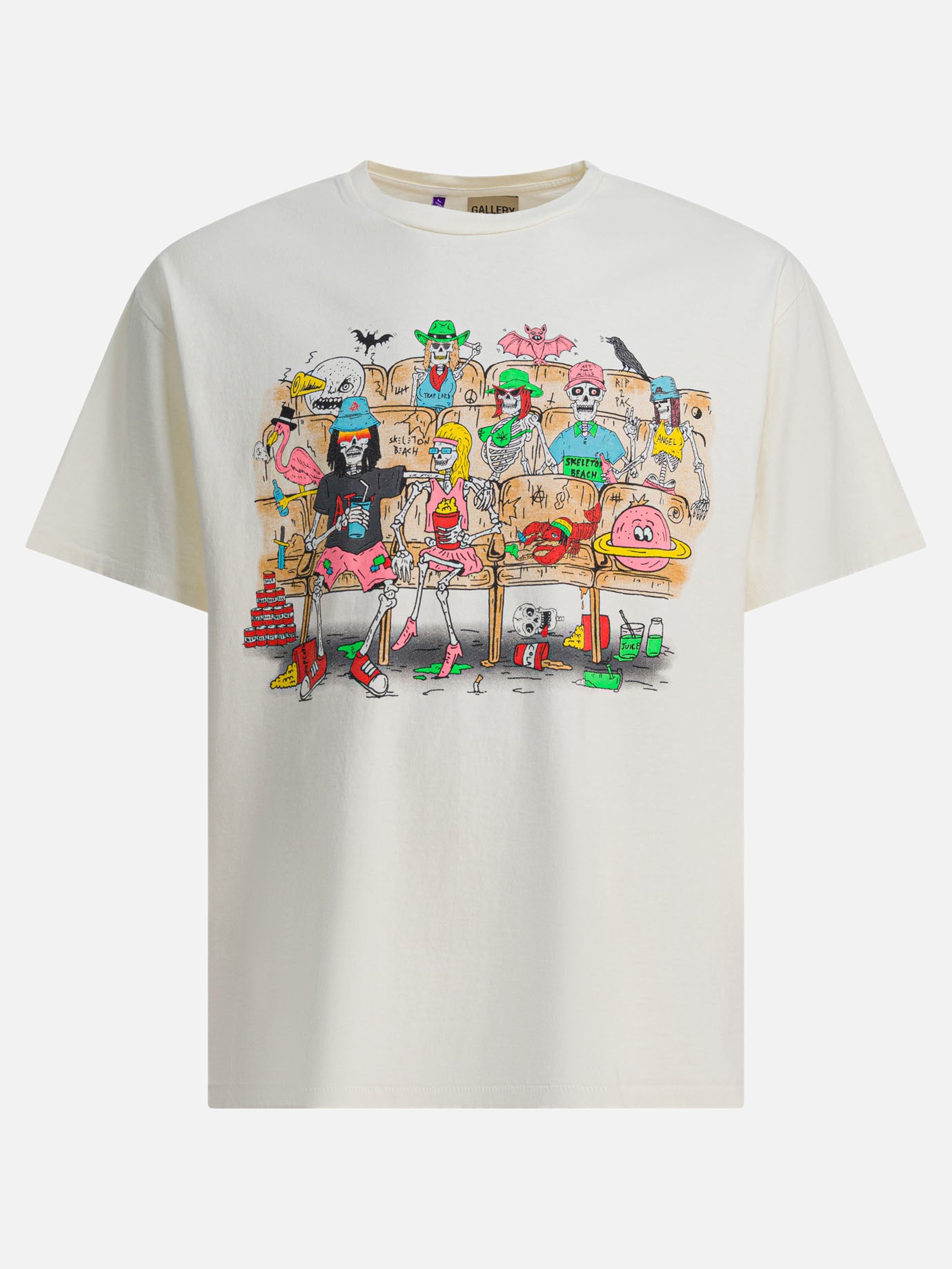 Crewneck t-shirts Print  White - Gallery Dept. Men | PDP | VIETTI Online Store | Zoom-Modal

