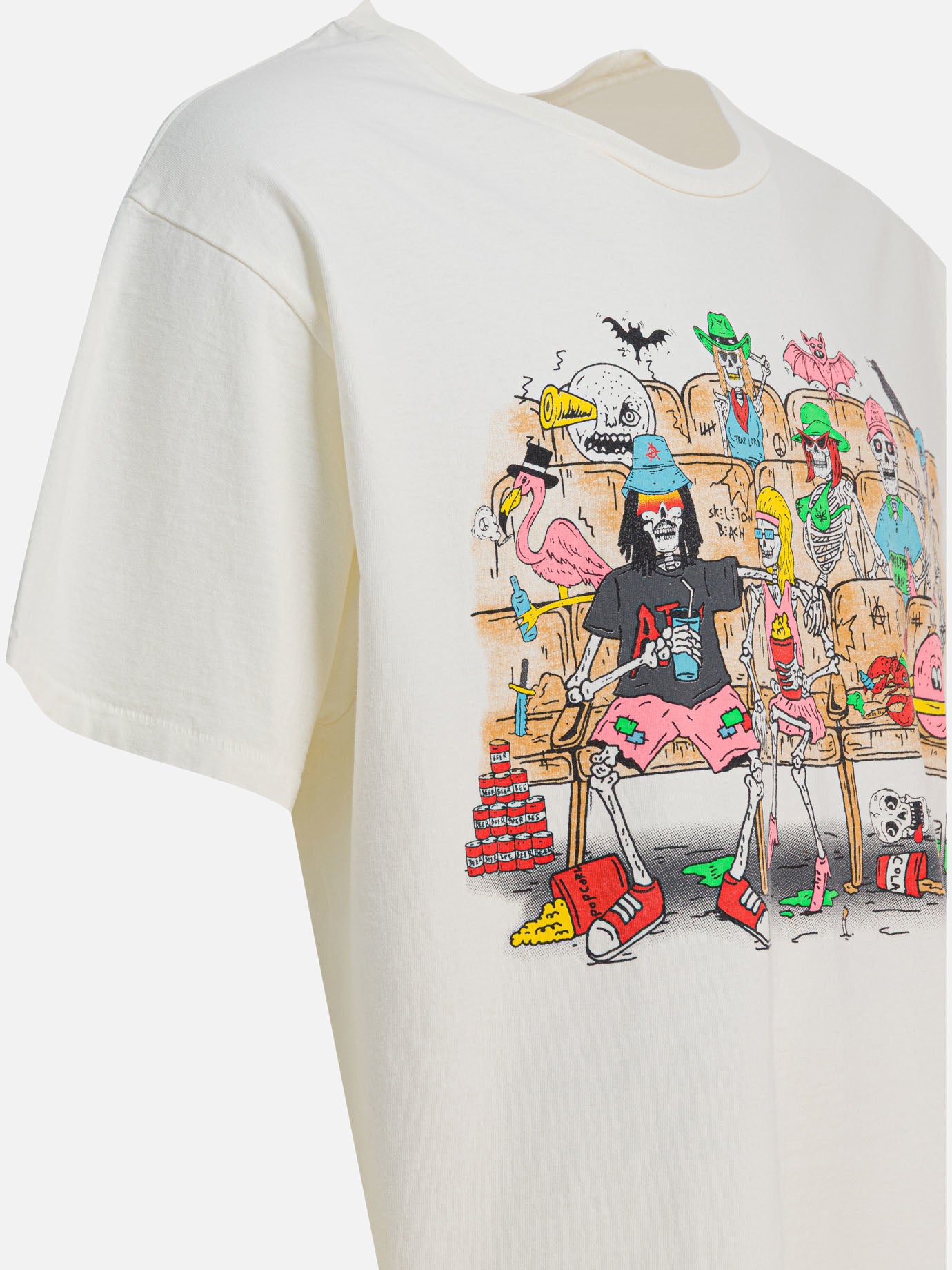 Crewneck t-shirts Print  White - Gallery Dept. Men | PDP | VIETTI Online Store | thumbnail_4