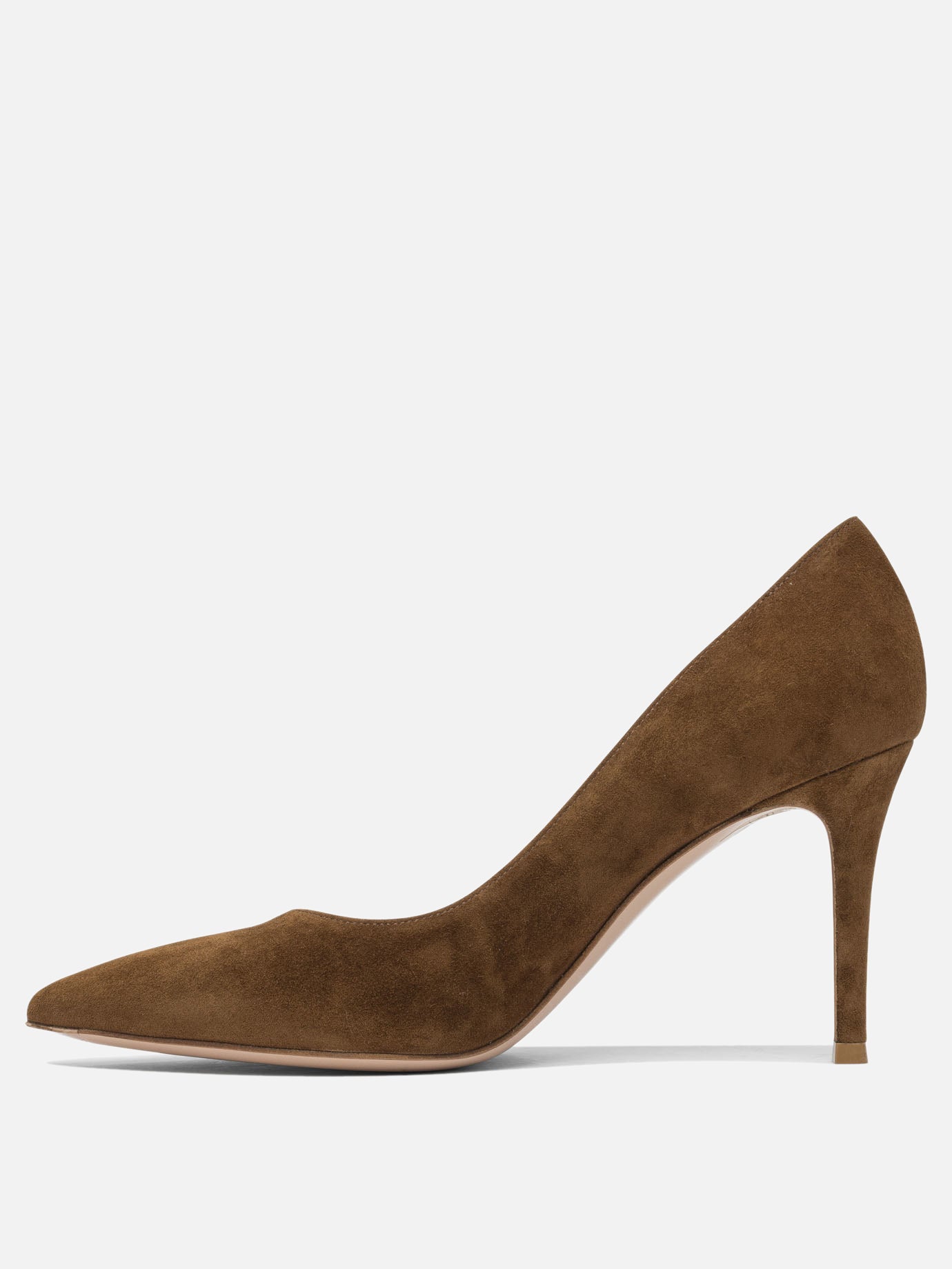 Pumps 100% patent leather - 100% leather  Brown - Gianvito Rossi Women | PDP | VIETTI Online Store | Zoom-Modal_3
