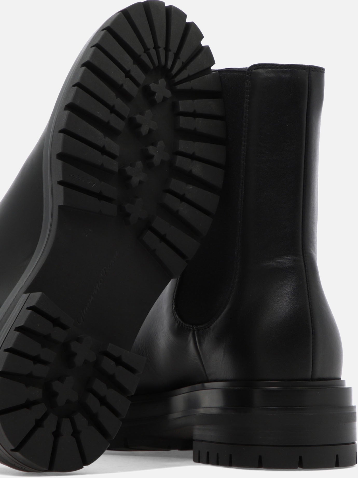 Chelsea boots 100% leather - 100% rubber  Black - Gianvito Rossi Women | PDP | VIETTI Online Store | thumbnail_5