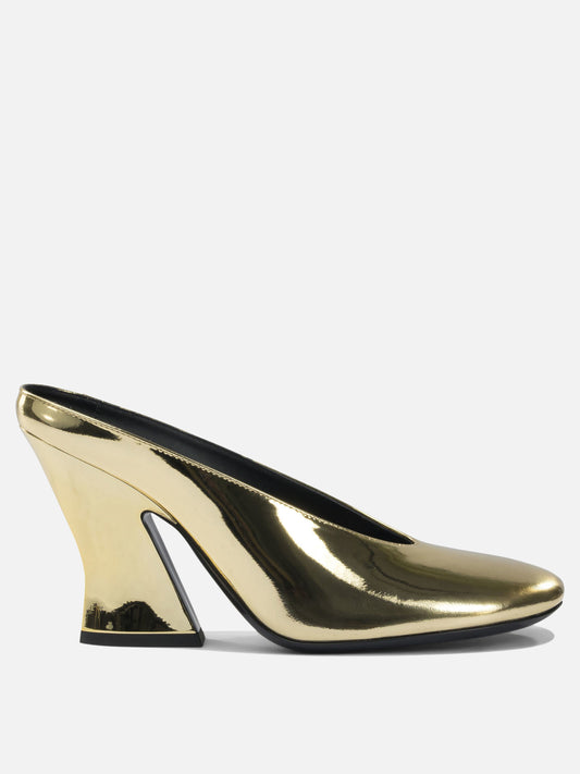 Mules 100% calf leather  Gold - Givenchy Women | PLP | VIETTI Online Store 
