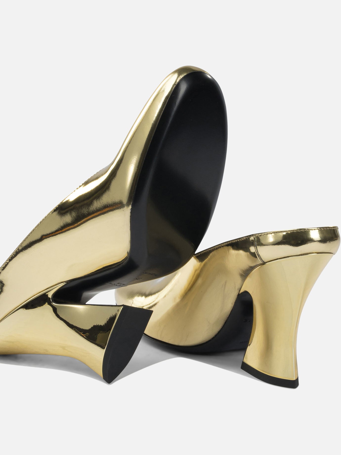 Mules 100% calf leather  Gold - Givenchy Women | PDP | VIETTI Online Store | thumbnail_5
