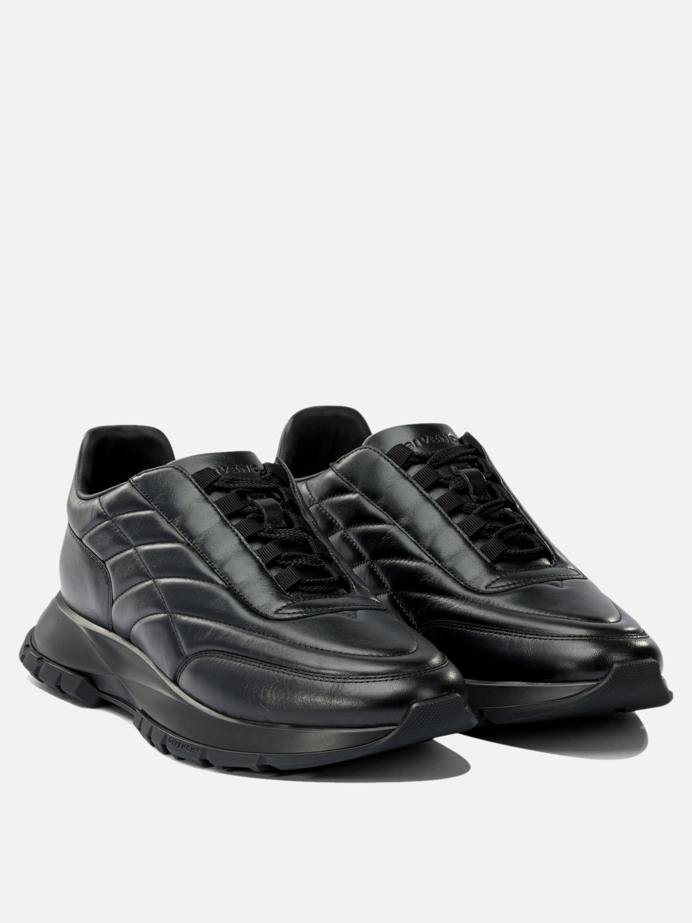 Low top sneakers 100% leather - 100% rubber  Black - Givenchy Men | PDP | VIETTI Online Store | thumbnail_2