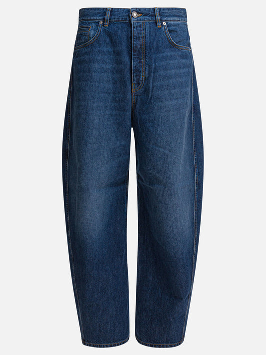 Wide-leg jeans Solid colour  Blue - Givenchy Men | PDP | VIETTI Online Store 
