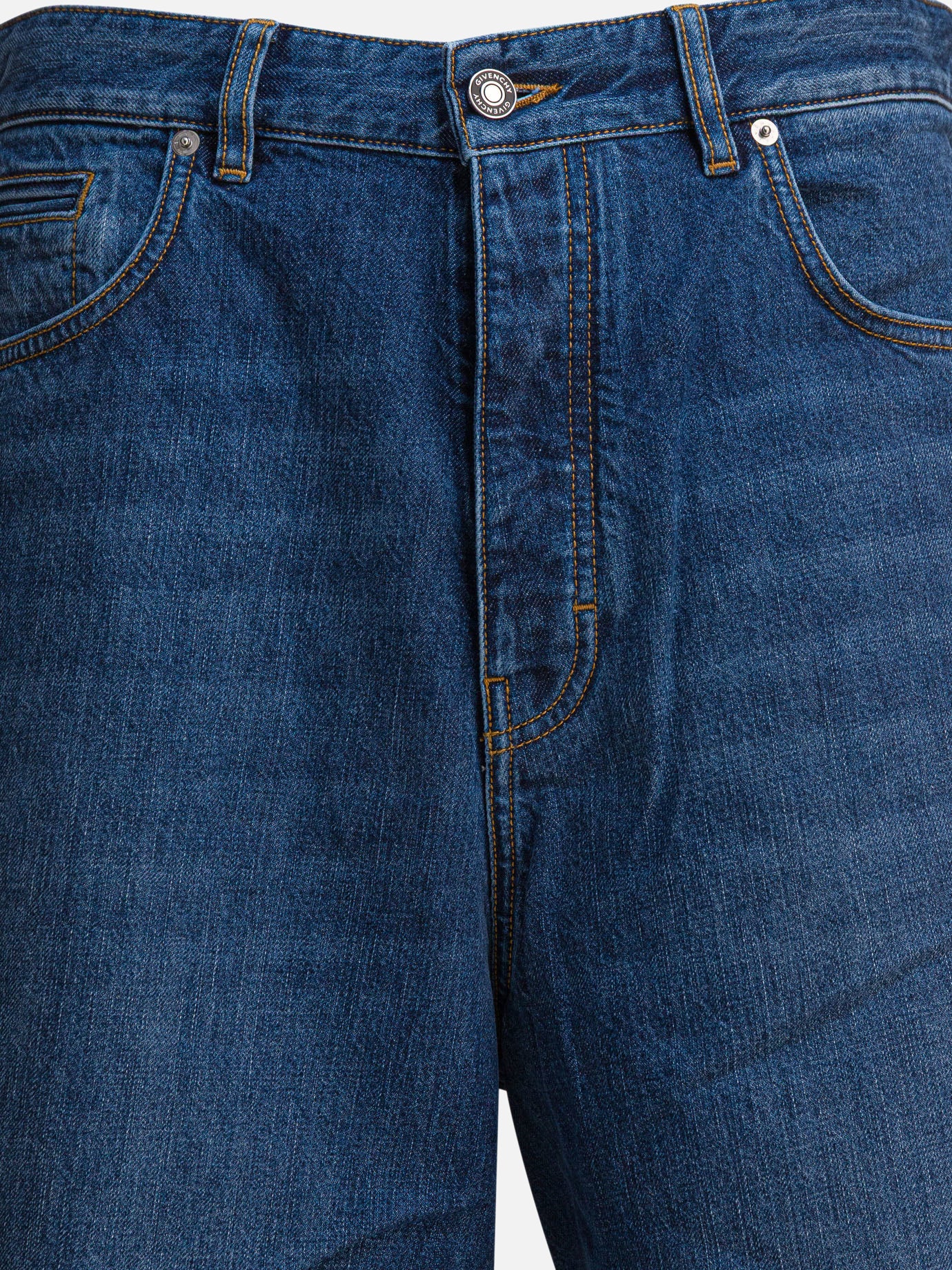 Wide-leg jeans Solid colour  Blue - Givenchy Men | PDP | VIETTI Online Store | Zoom-Modal_3
