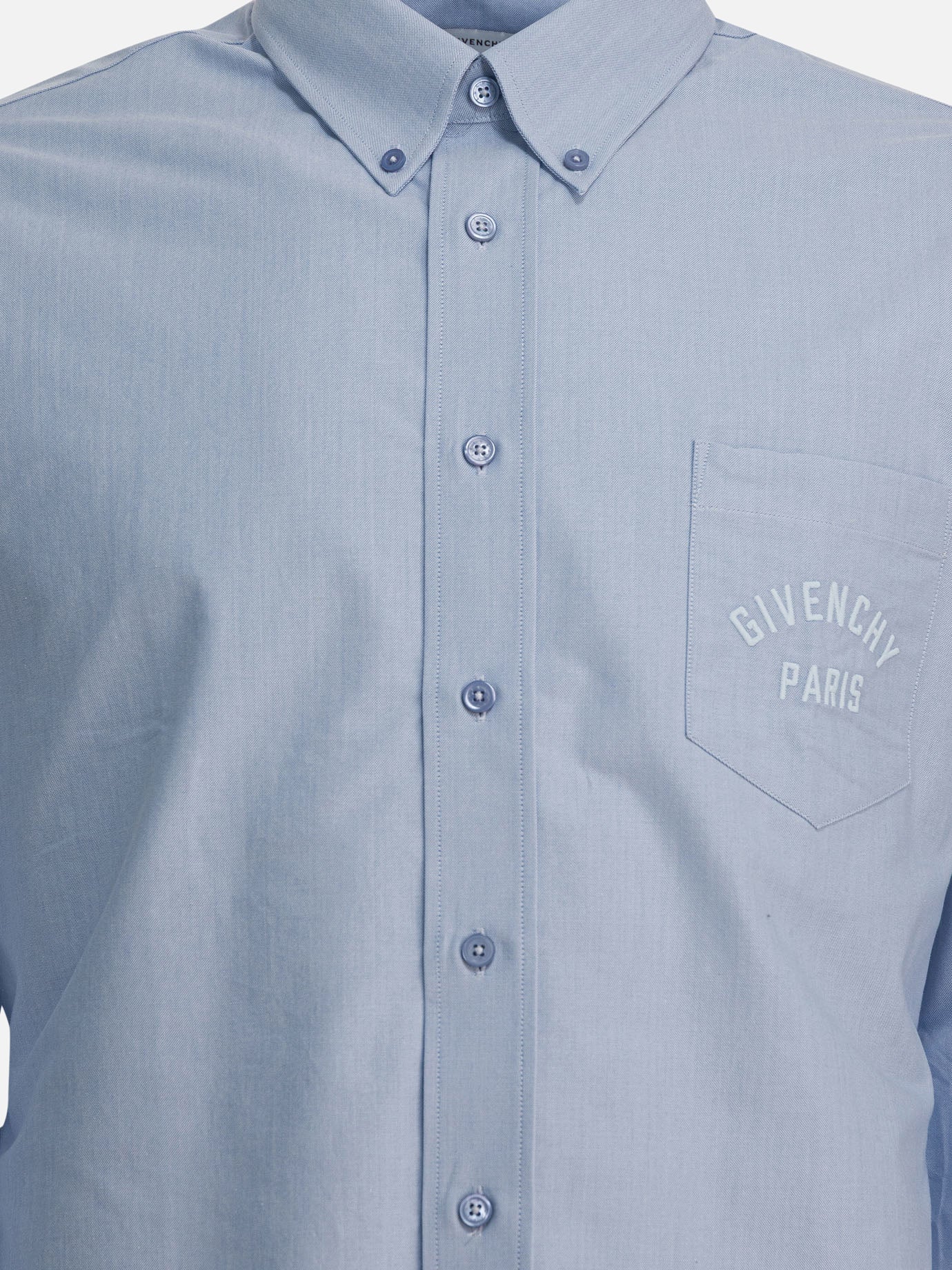 Casual shirts Logo  Light blue - Givenchy Men | PDP | VIETTI Online Store | thumbnail_3