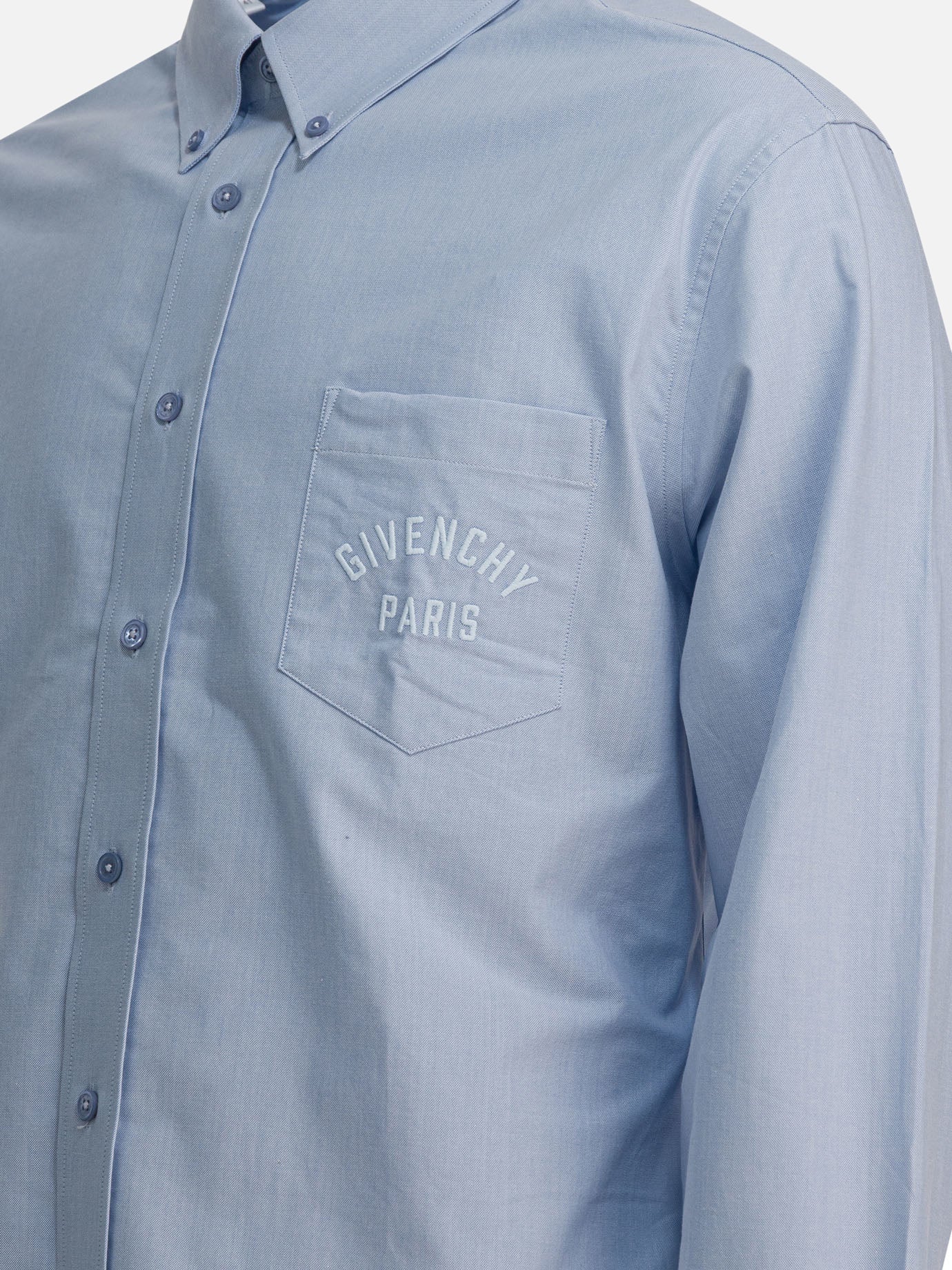 Casual shirts Logo  Light blue - Givenchy Men | PDP | VIETTI Online Store | Zoom-Modal_4
