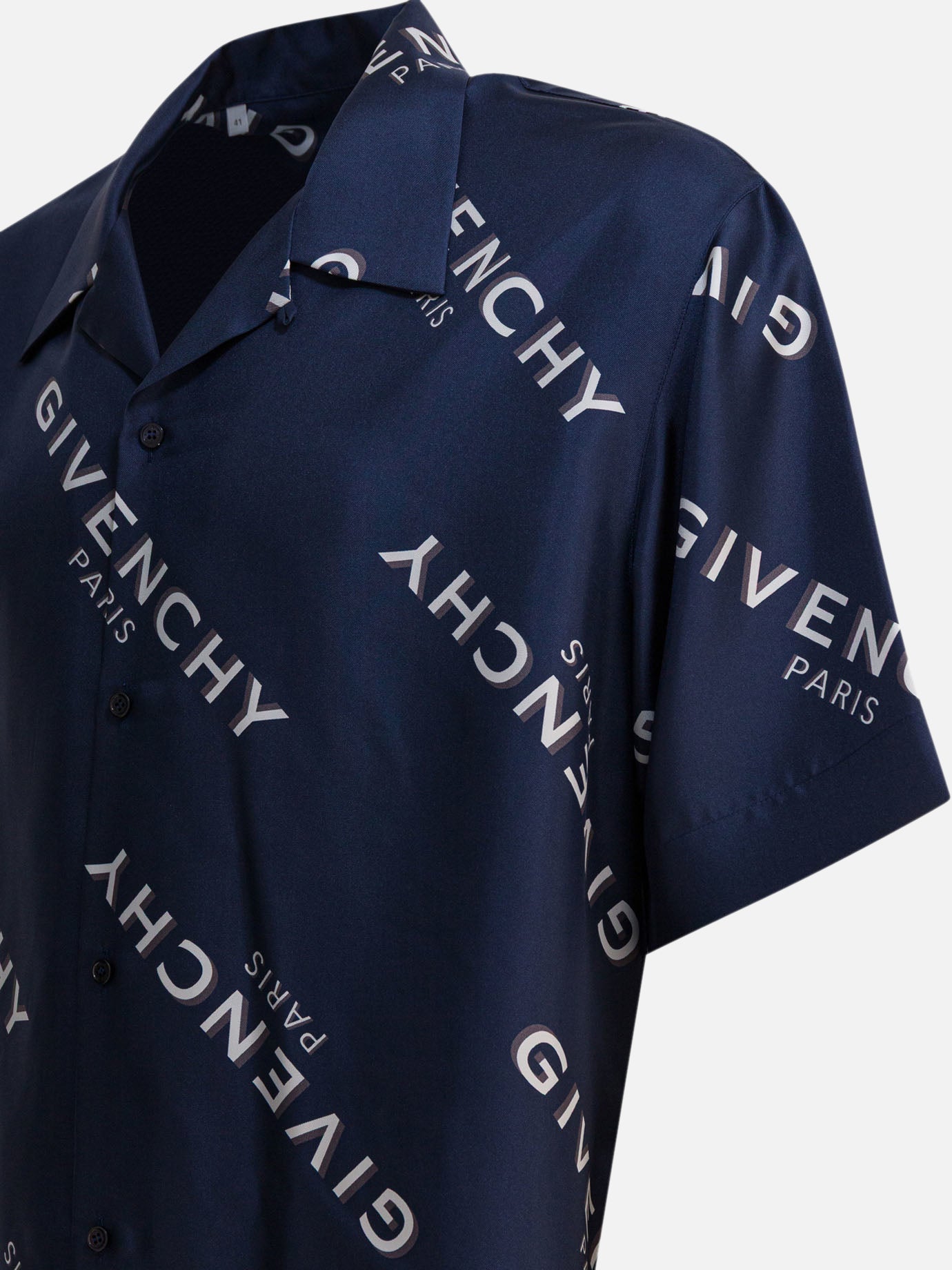 Casual shirts Logo  Blue - Givenchy Men | PDP | VIETTI Online Store | Zoom-Modal_4
