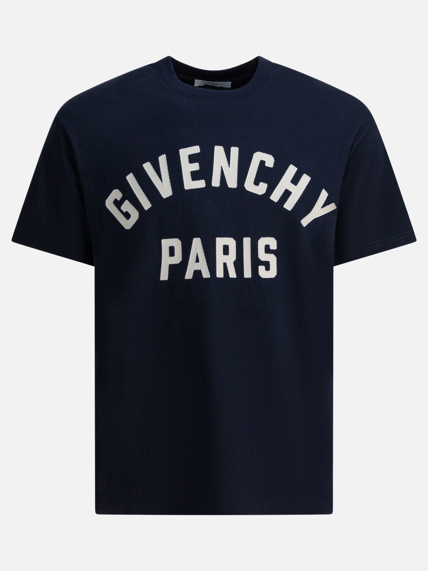 Crewneck t-shirts Logo  Blue - Givenchy Men | PDP | VIETTI Online Store | thumbnail