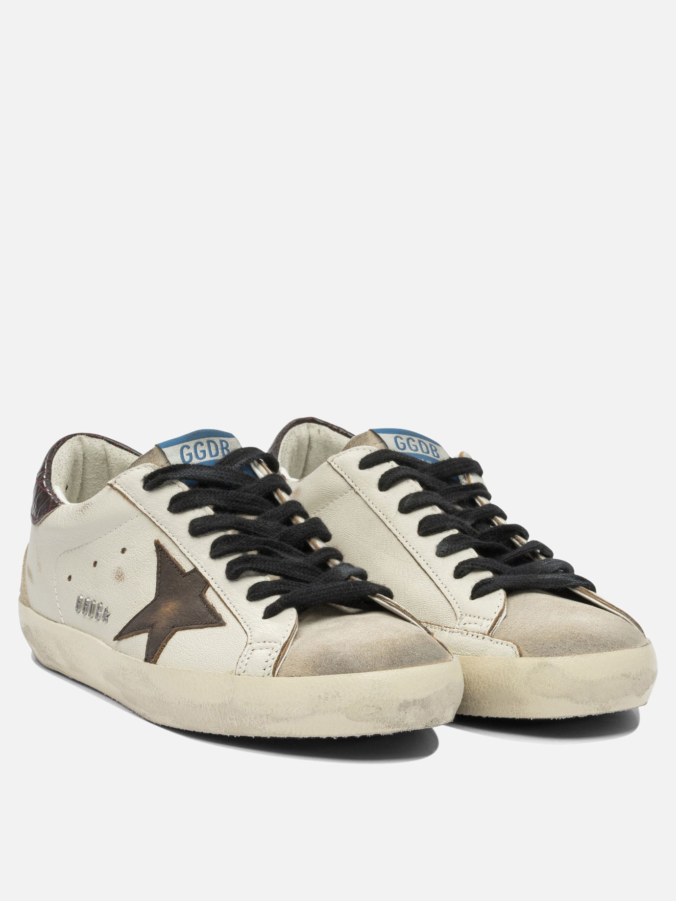 Low top sneakers 61% goat leather 39% cow leather - 100% rubber  White - Golden Goose Men | PDP | VIETTI Online Store | thumbnail_2