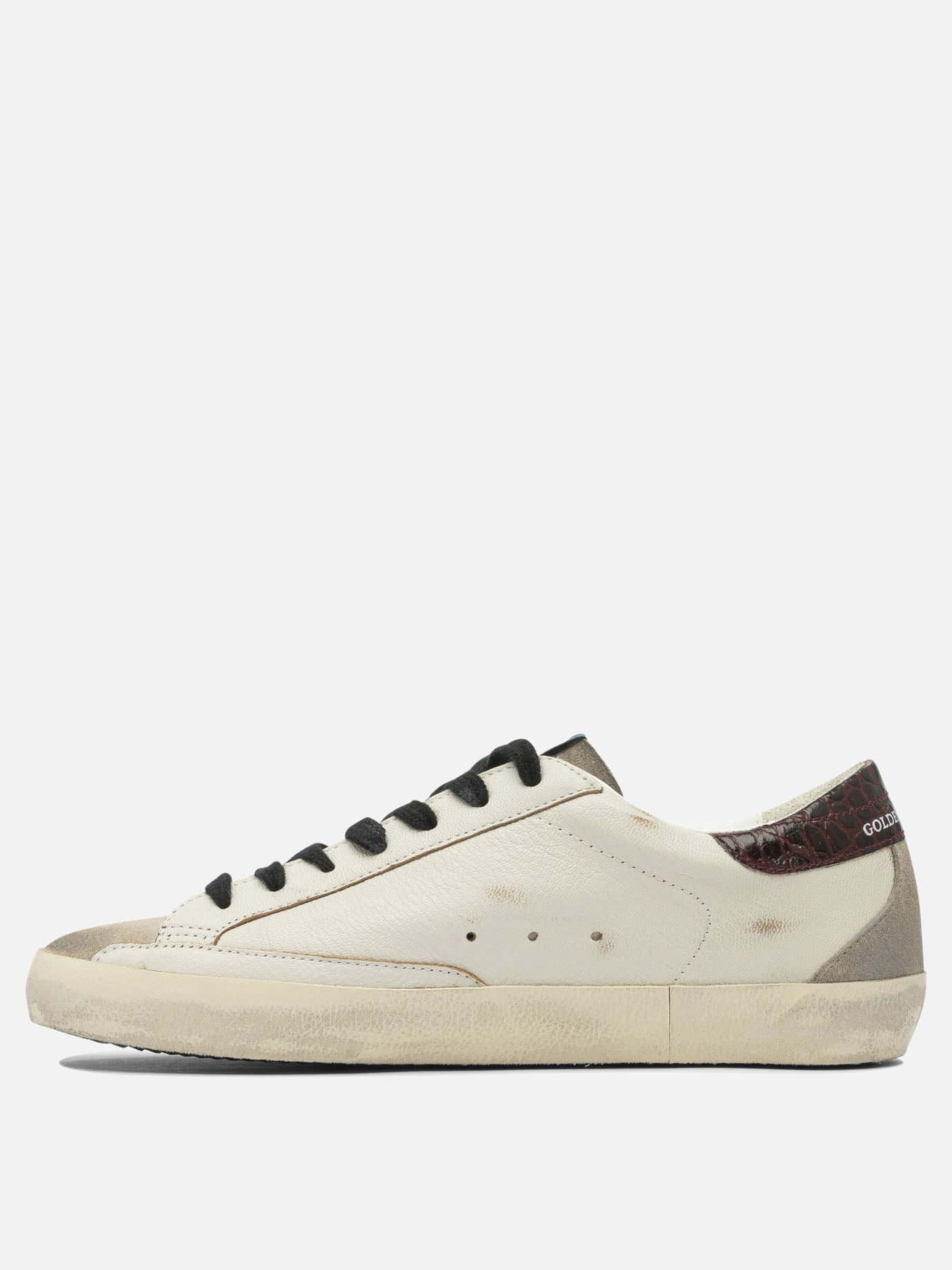 Low top sneakers 61% goat leather 39% cow leather - 100% rubber  White - Golden Goose Men | PDP | VIETTI Online Store | thumbnail_3