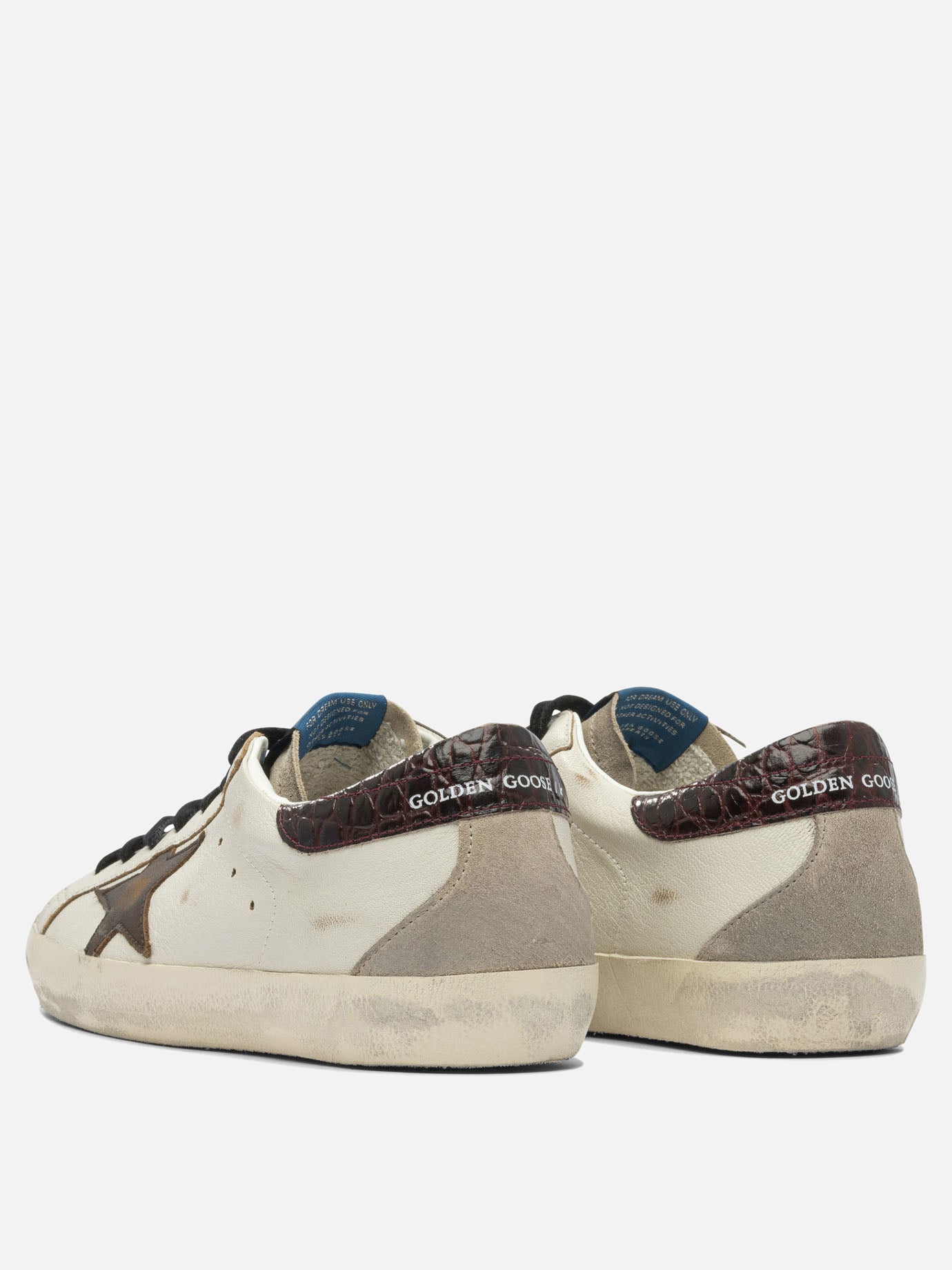 Low top sneakers 61% goat leather 39% cow leather - 100% rubber  White - Golden Goose Men | PDP | VIETTI Online Store | thumbnail_4