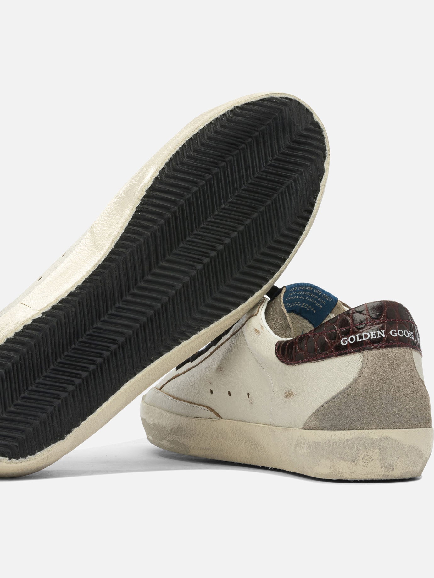 Low top sneakers 61% goat leather 39% cow leather - 100% rubber  White - Golden Goose Men | PDP | VIETTI Online Store | thumbnail_5
