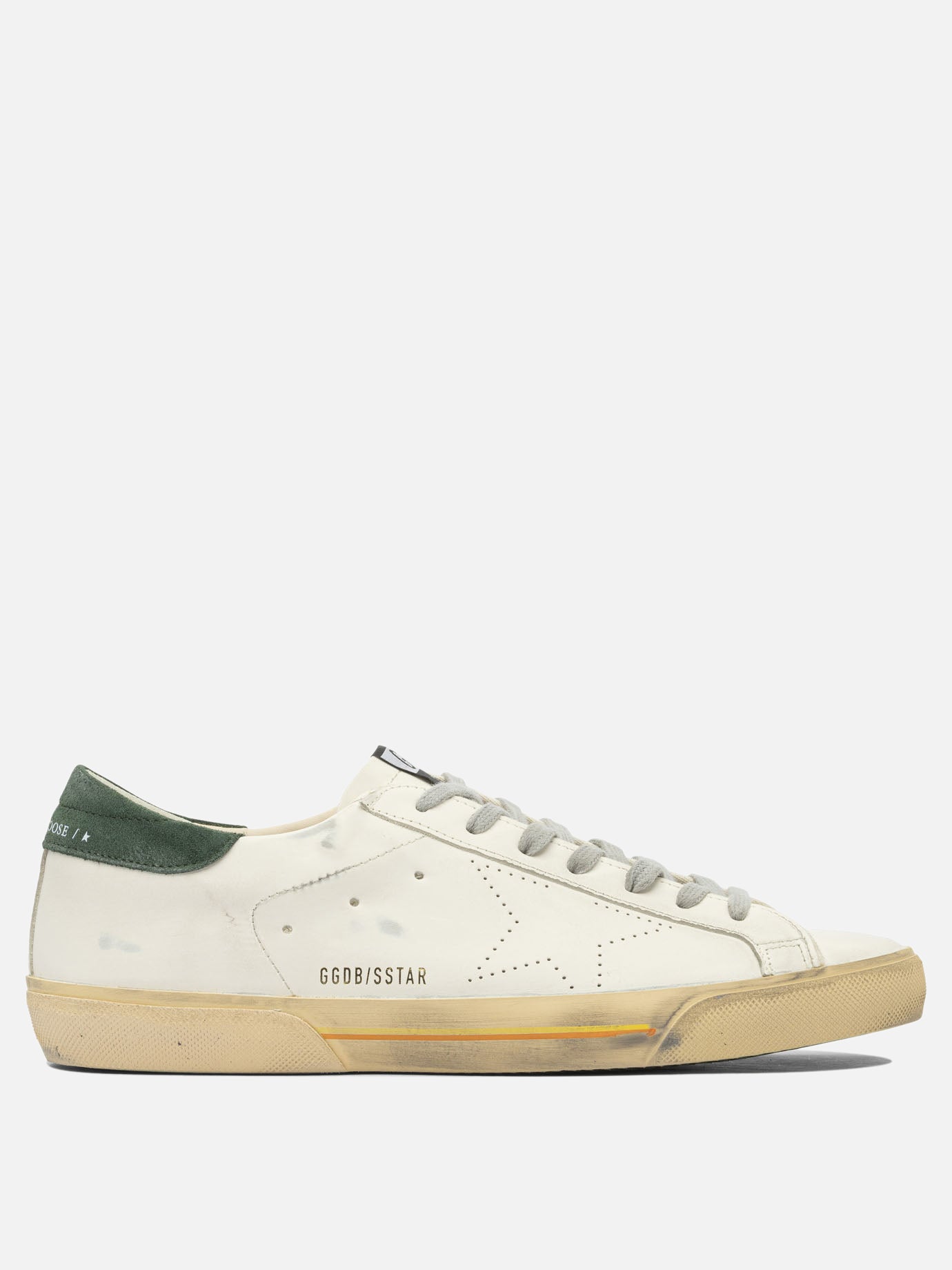 Low top sneakers 61% goat leather 39% cow leather - 100% rubber  White - Golden Goose Men | PDP | VIETTI Online Store | thumbnail